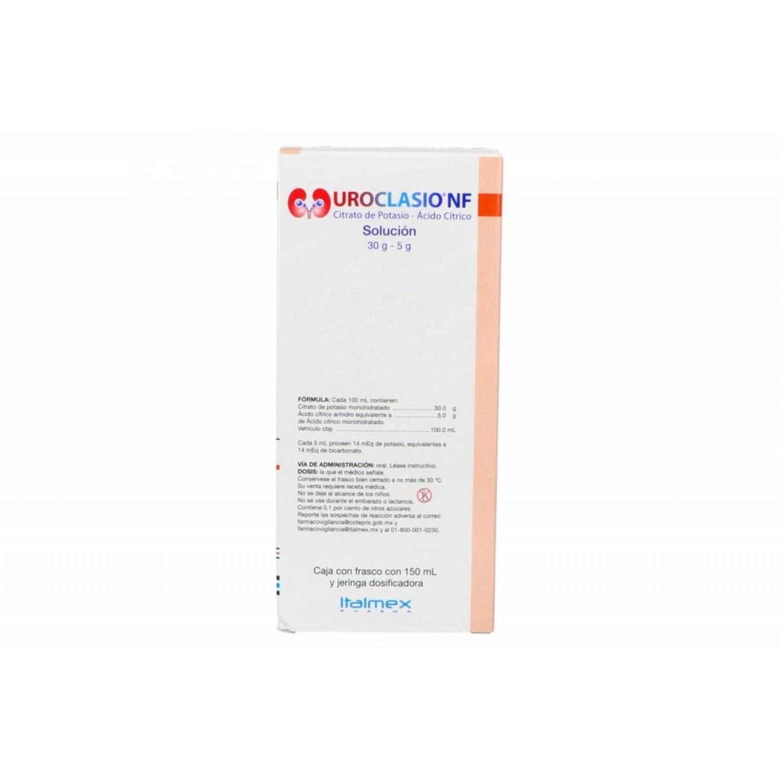 Uroclasio NF Caja Con Frasco Con 150 mL 