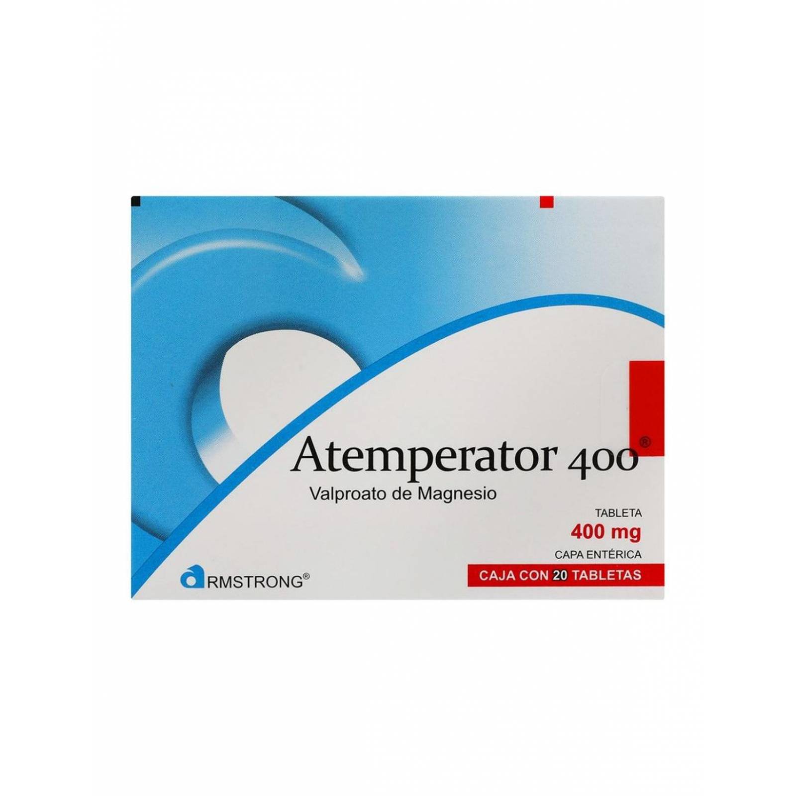 Atemperator 400 400 mg Caja Con 20 Tabletas 
