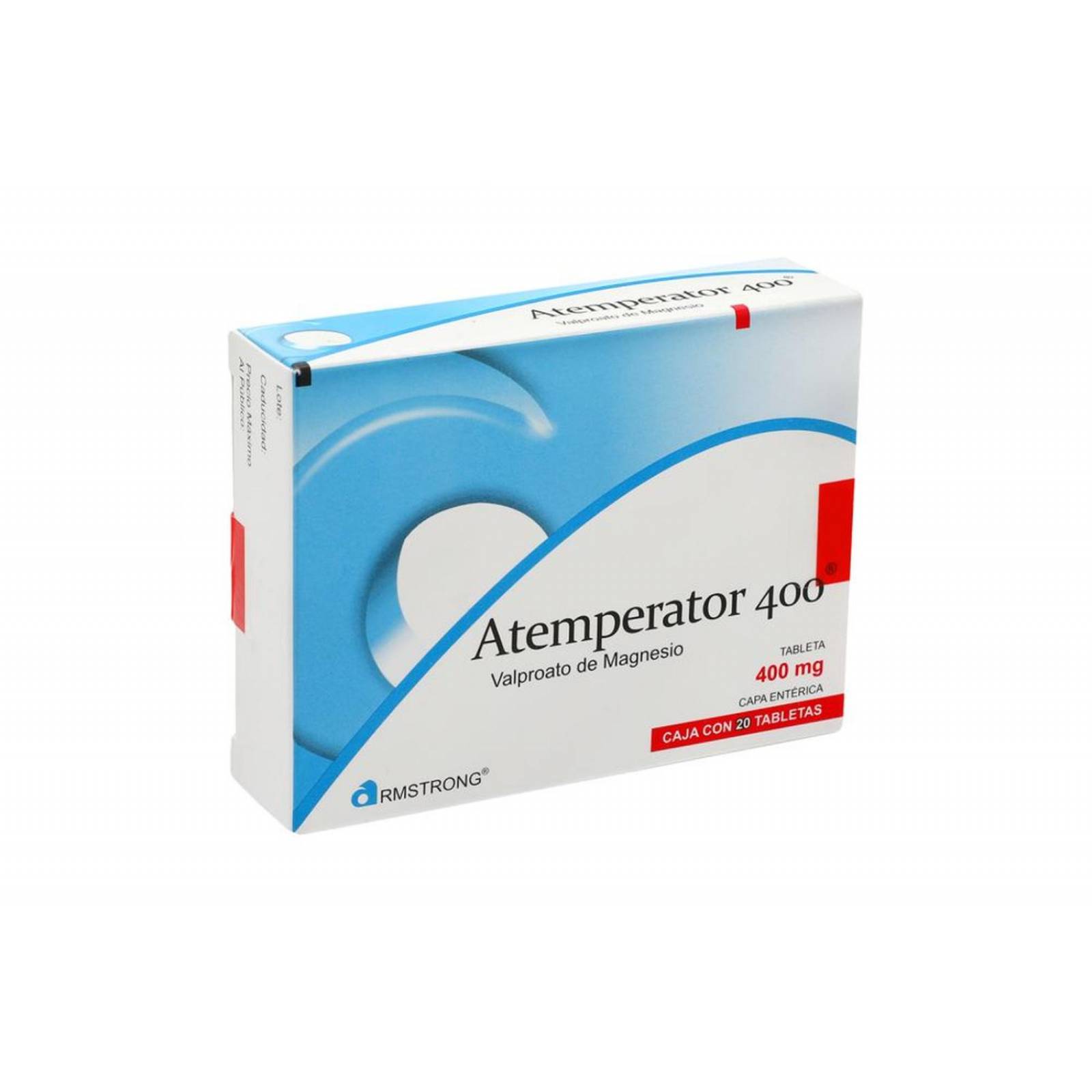 Atemperator 400 400 mg Caja Con 20 Tabletas 