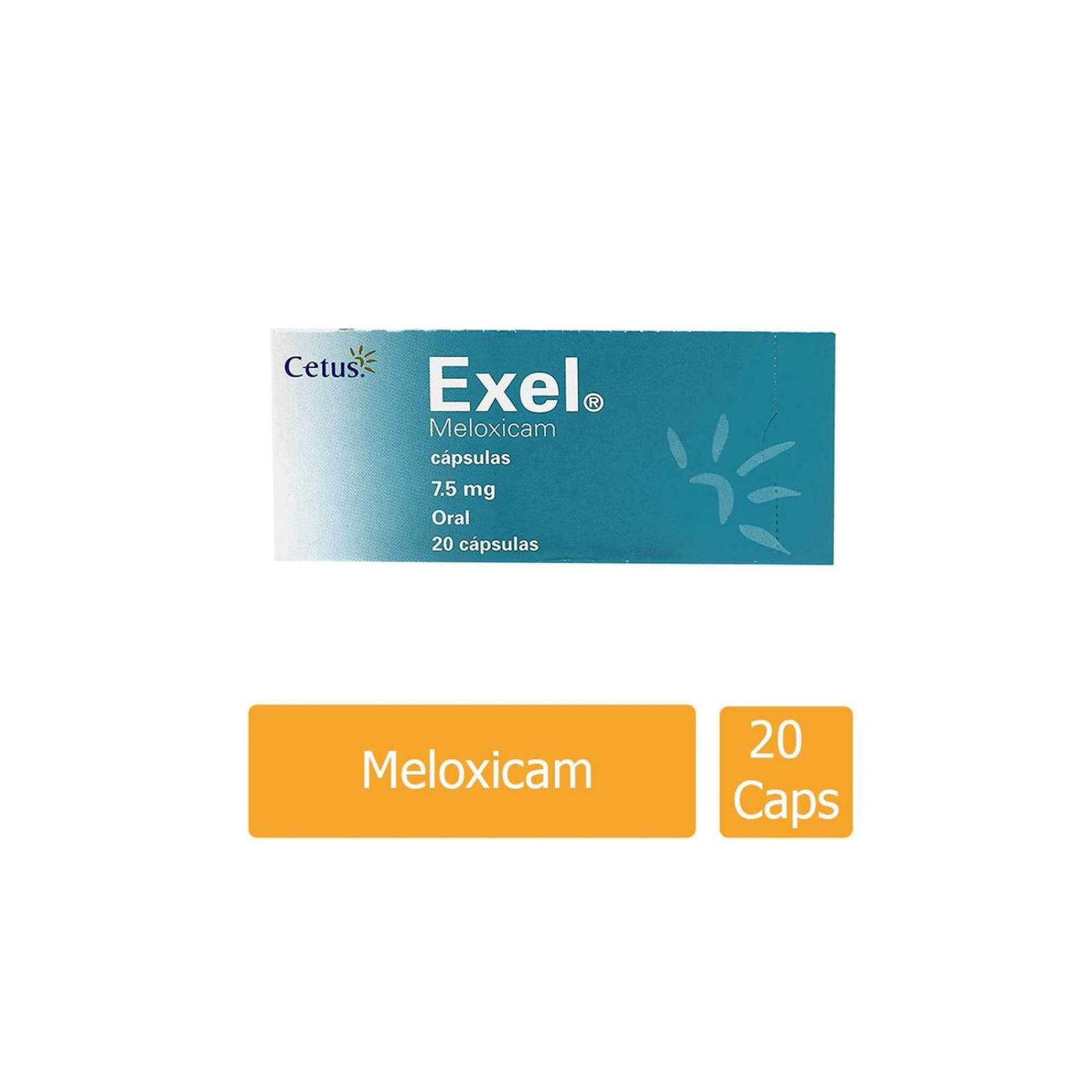 Exel 7.5 mg Caja Con 20 Cápsulas 