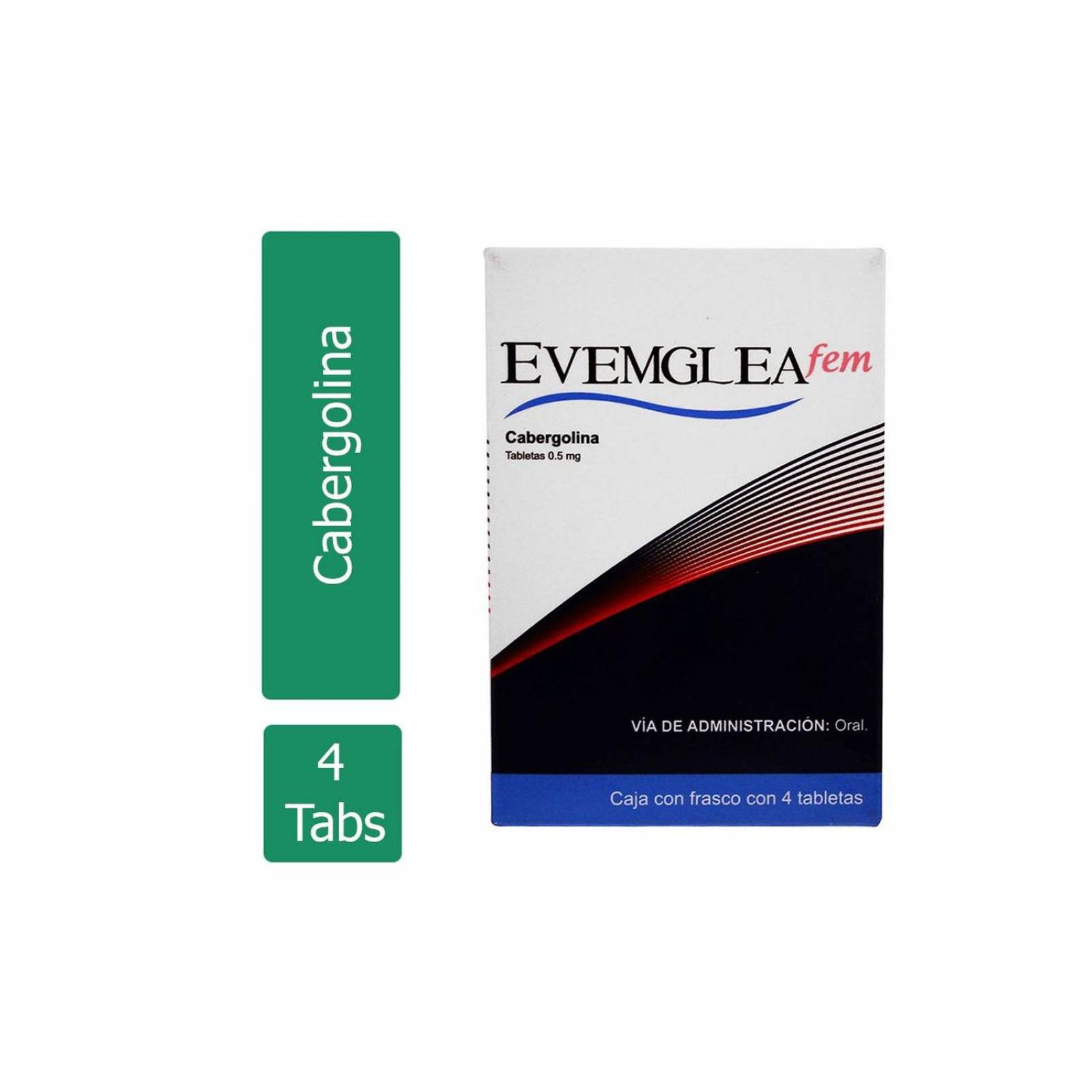 Evemglea Fem 0.5 mg Caja Con 4 Tabletas 