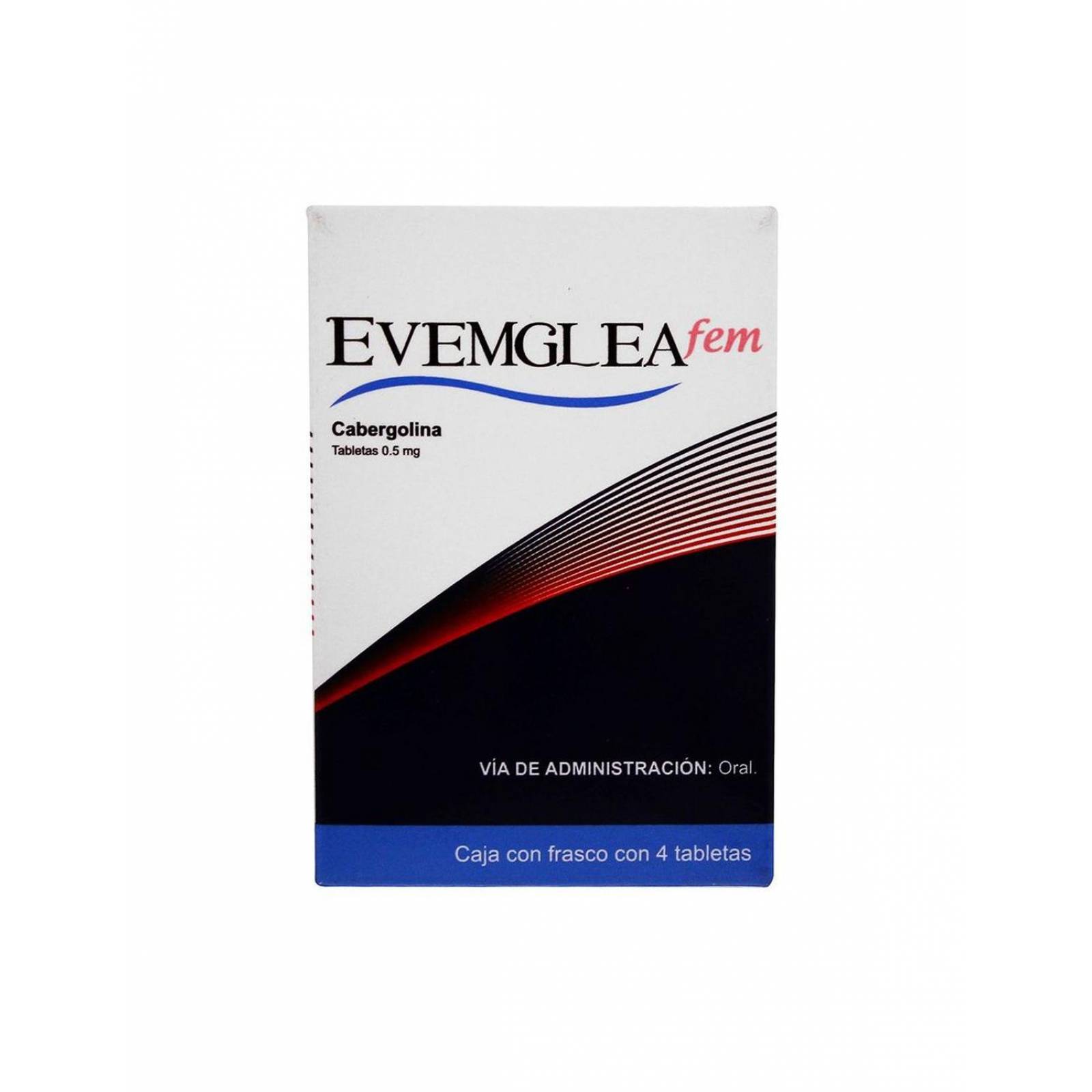 Evemglea Fem 0.5 mg Caja Con 4 Tabletas 