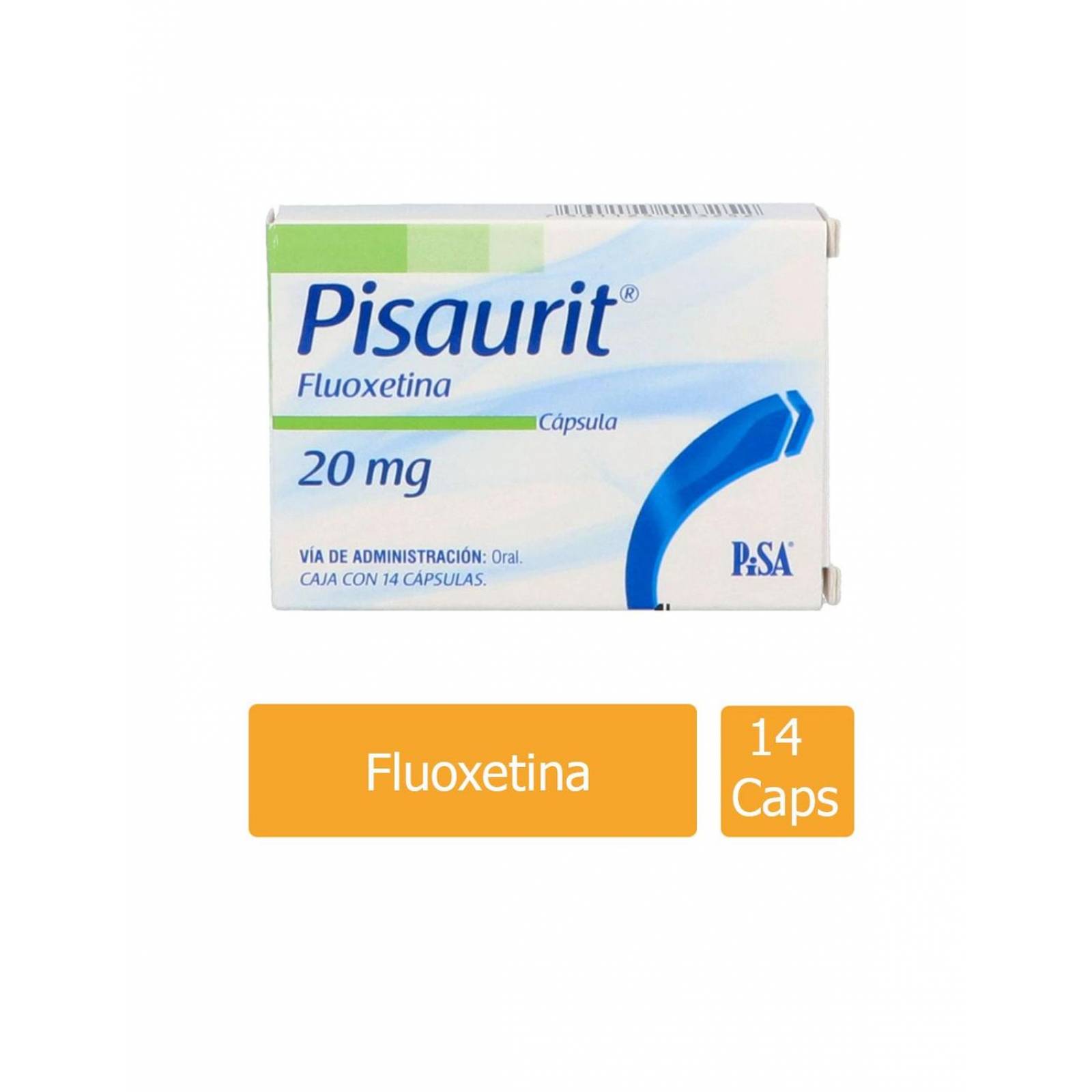 Pisaurit 20 mg Caja Con 14 Cápsulas 
