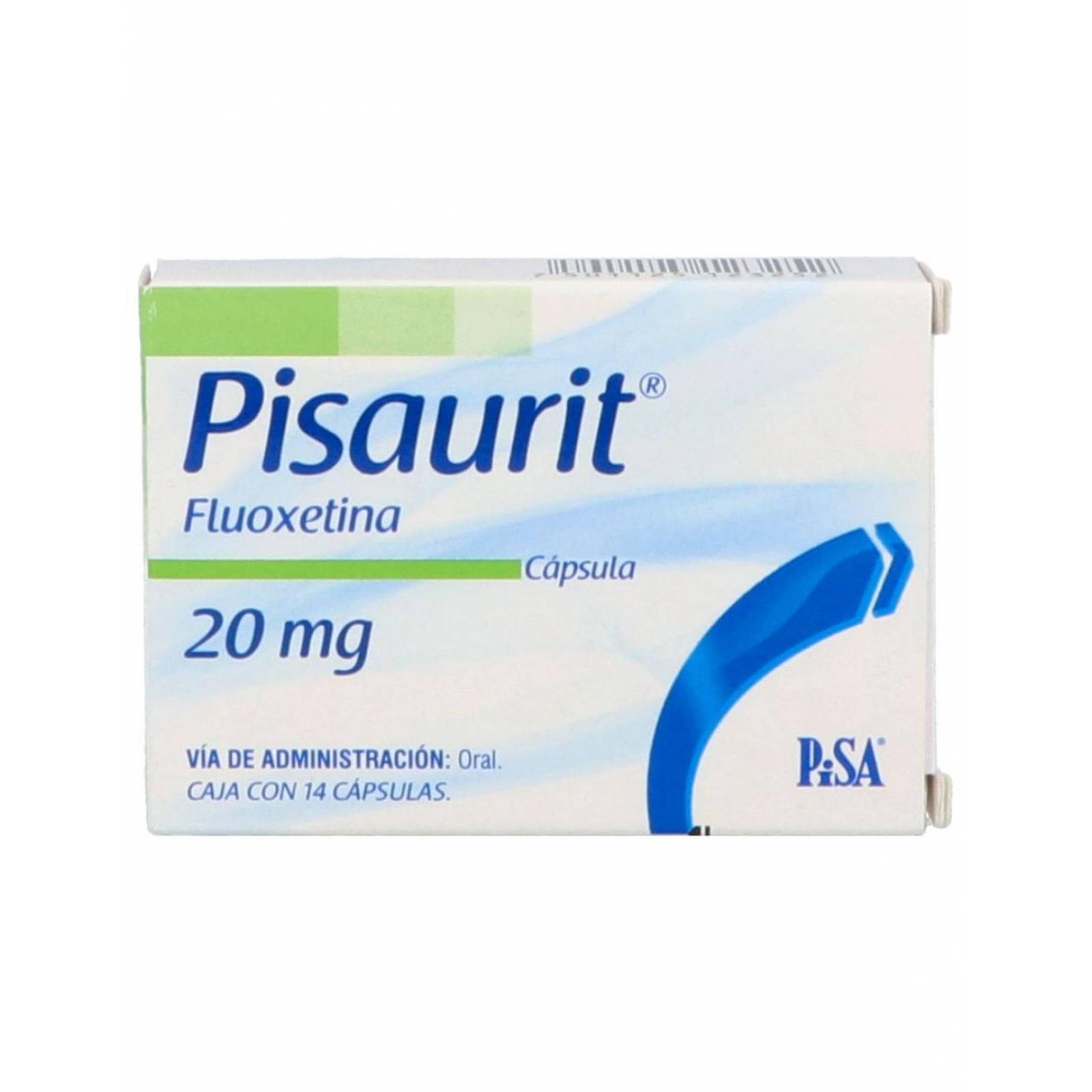 Pisaurit 20 mg Caja Con 14 Cápsulas 