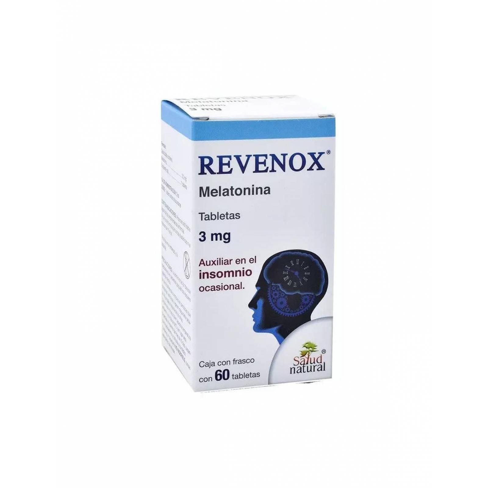 Revenox 3 mg Caja Con Frasco Con 60 Tabletas 