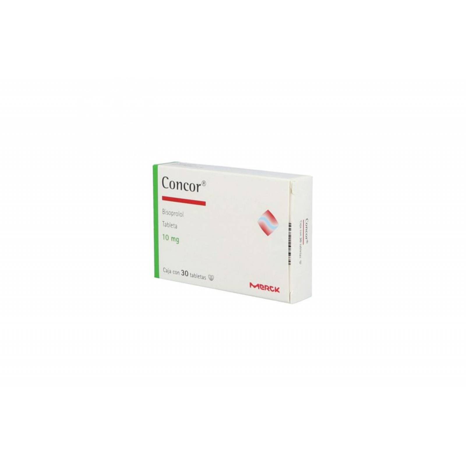 Concor 10 mg Caja Con 30 Grageas 