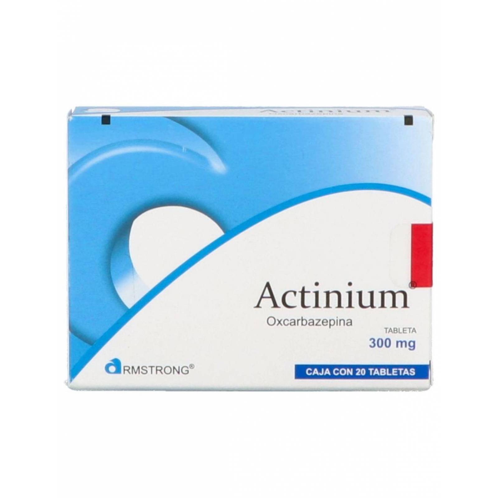 Actinum 300 mg Caja Con 20 Tabletas 