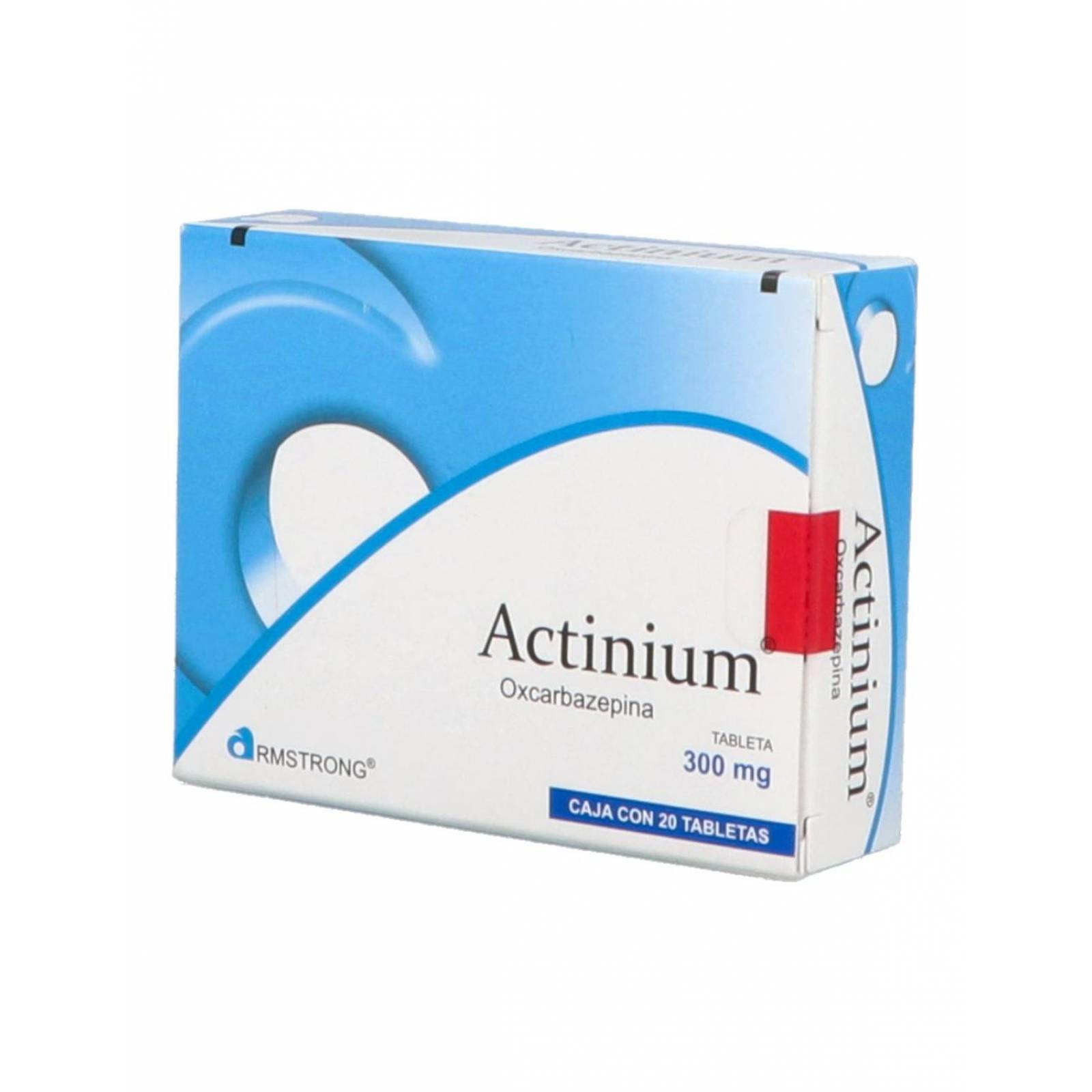 Actinum 300 mg Caja Con 20 Tabletas 
