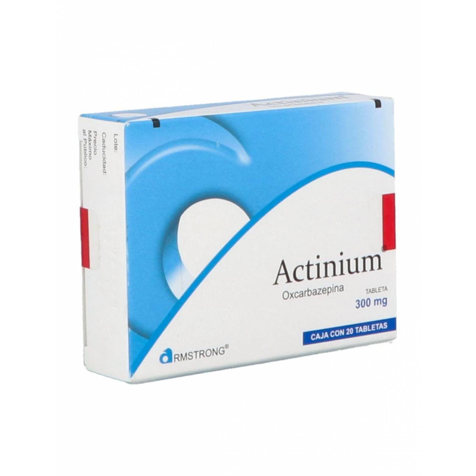 Actinum 300 mg Caja Con 20 Tabletas 