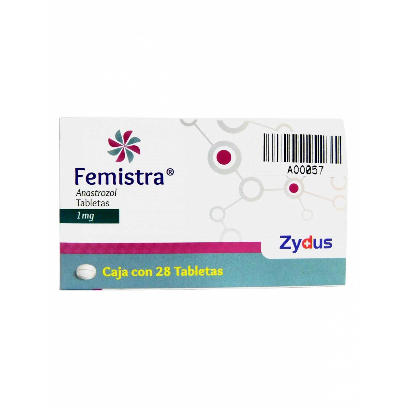 Femistra 1 mg Caja Con 28 Tabletas 