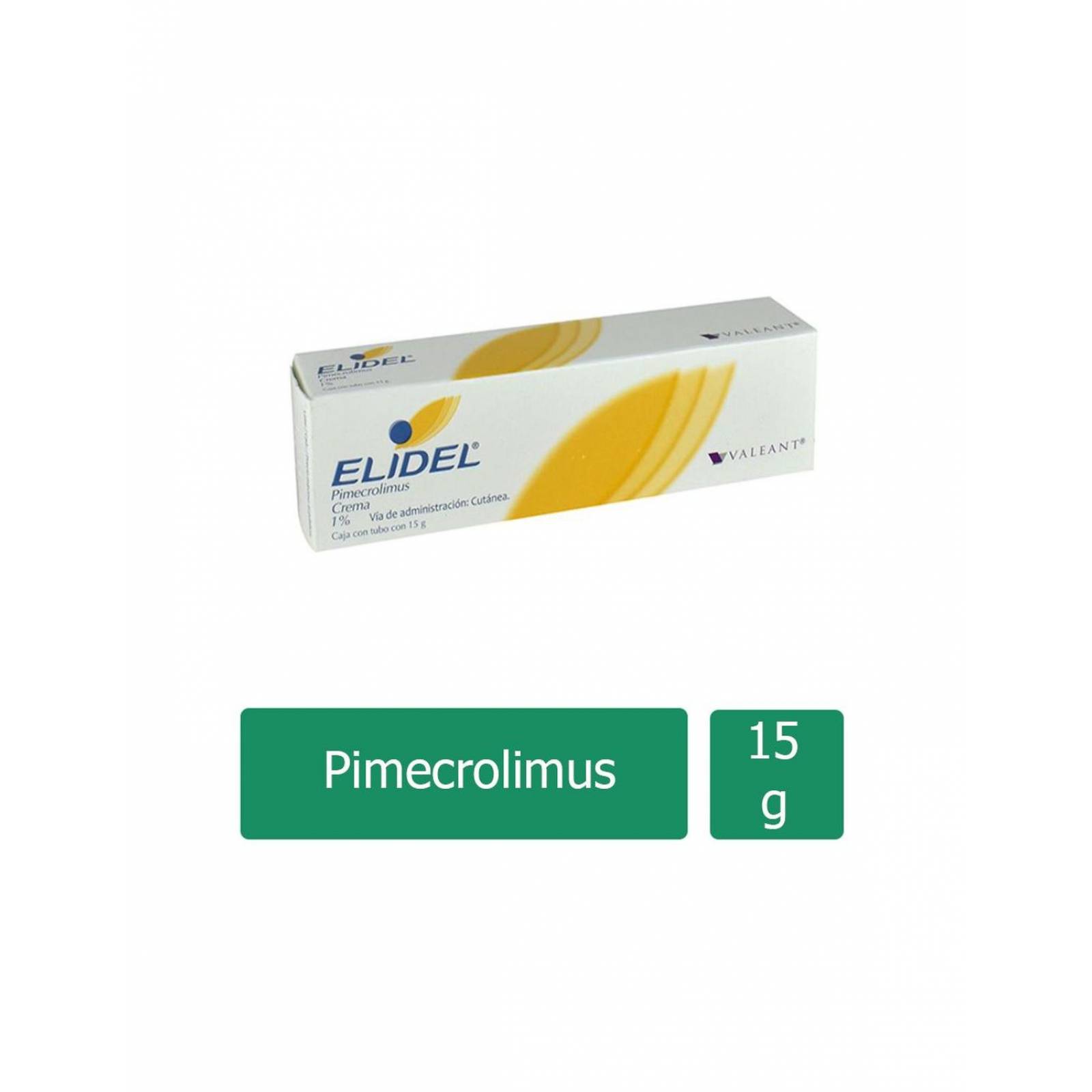 Elidel Crema 1 % Caja Con Tubo Con 15 g 