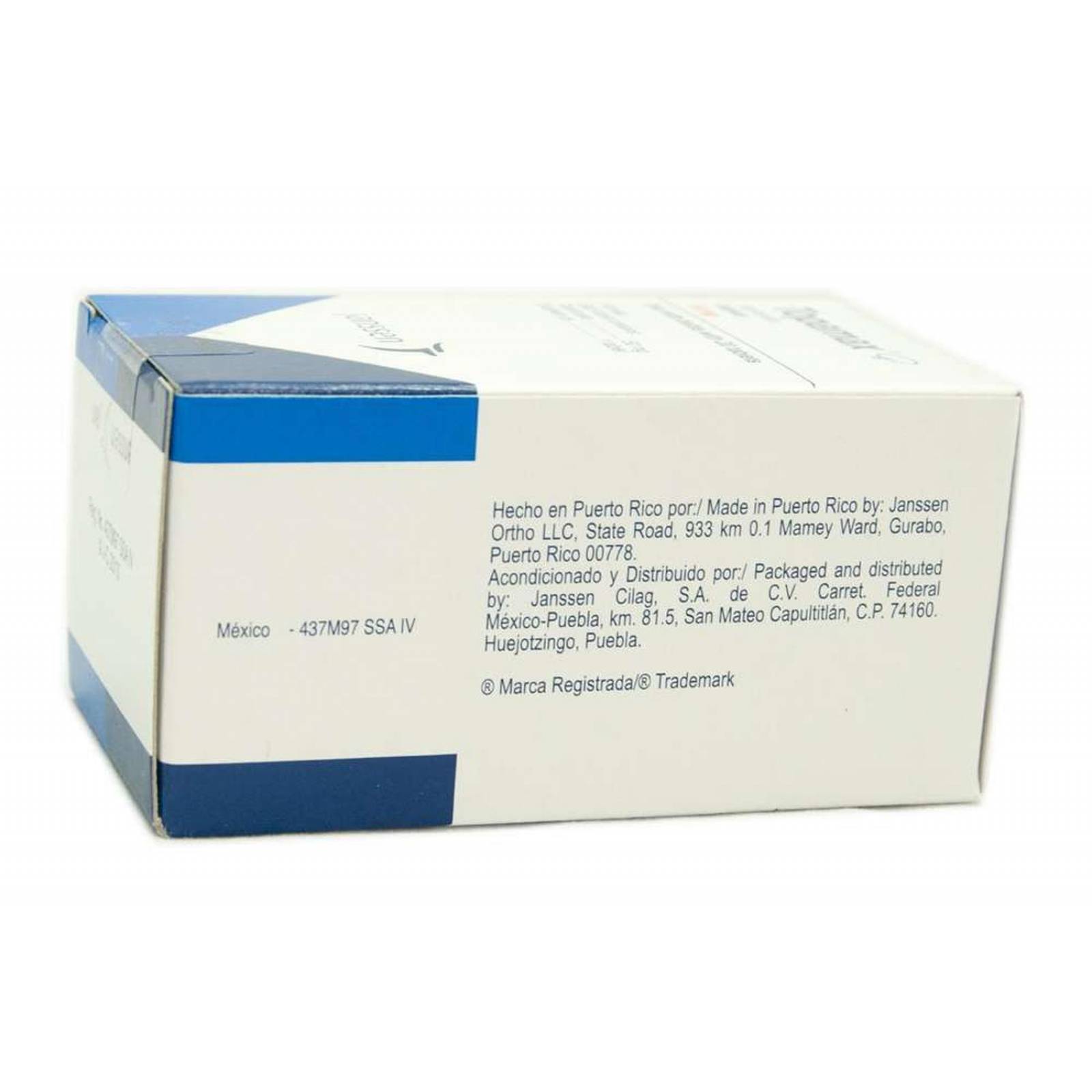 Topamax 50 mg Caja Con Frasco Con 20 Tabletas 