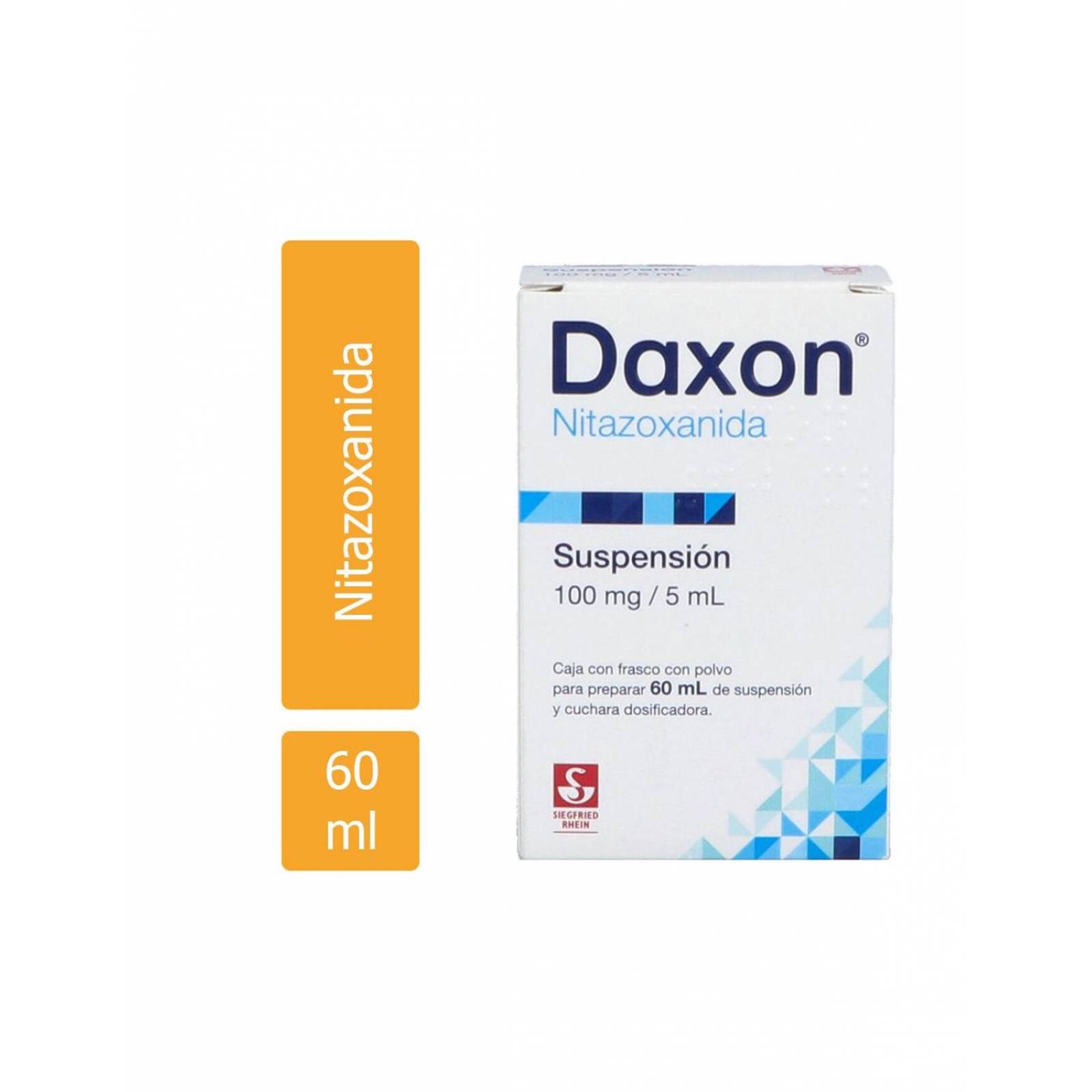 Daxon 100mg/5mL Caja Con Frasco Con Polvo Para Prepara 60mL De Mezcla 