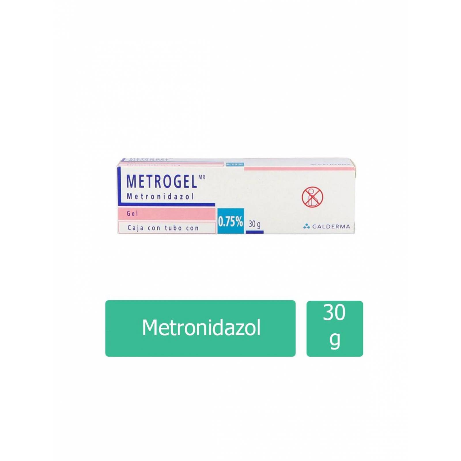 Metrogel 0.75 % Caja Con Tubo Con 30 g 