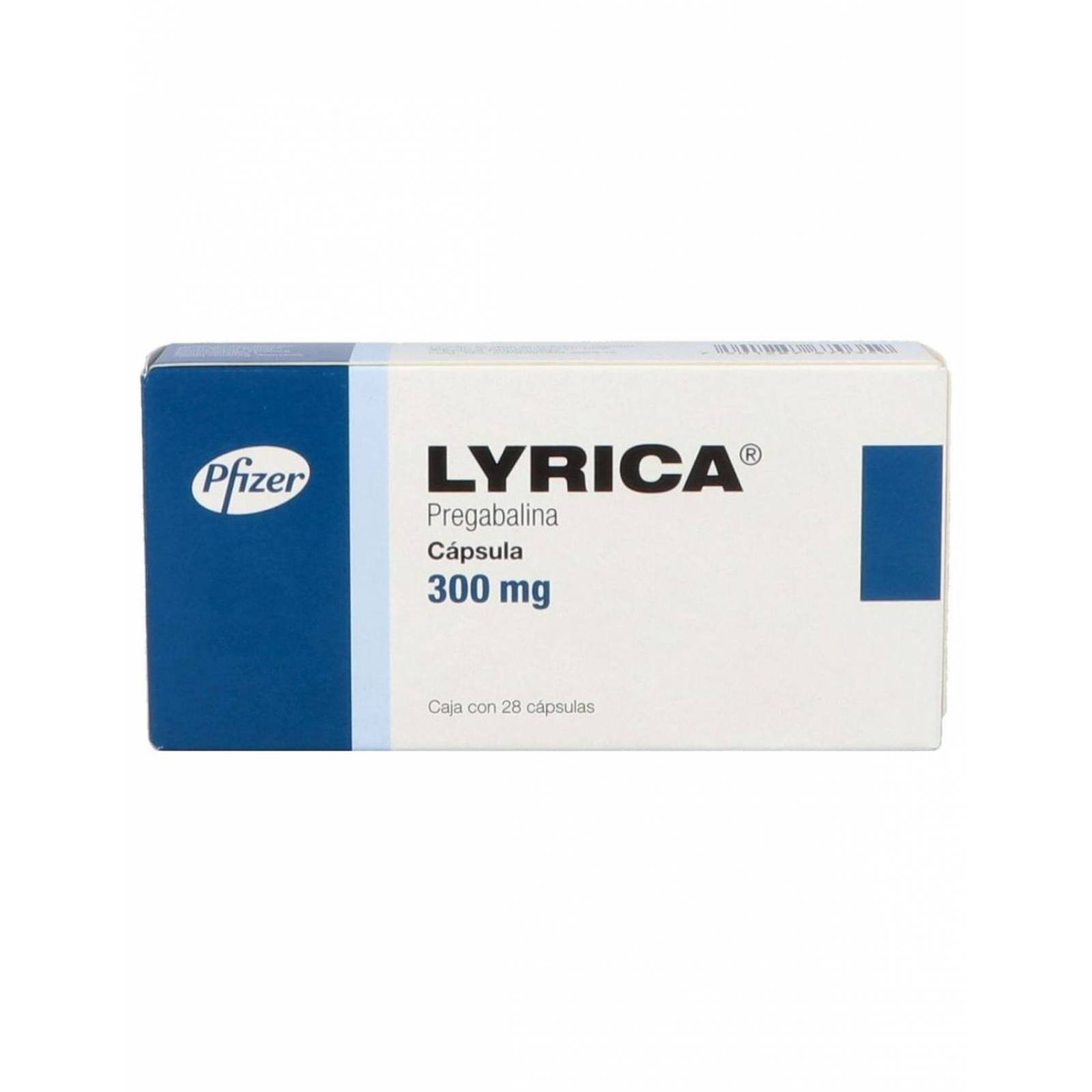 Lyrica 300 mg Caja Con 28 Cápsulas 