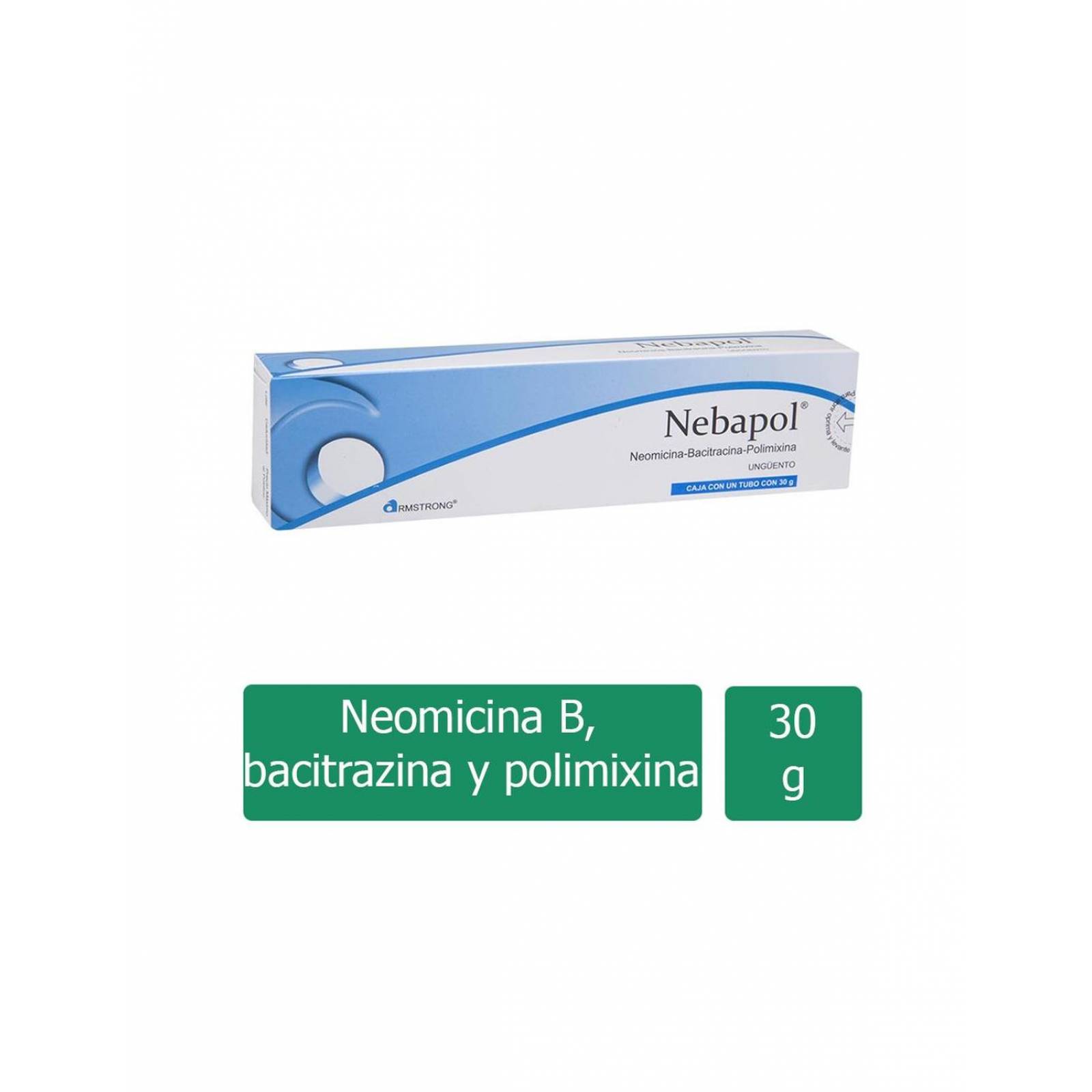 Nebapol Ungüento Caja Con Tubo Con 30 g 