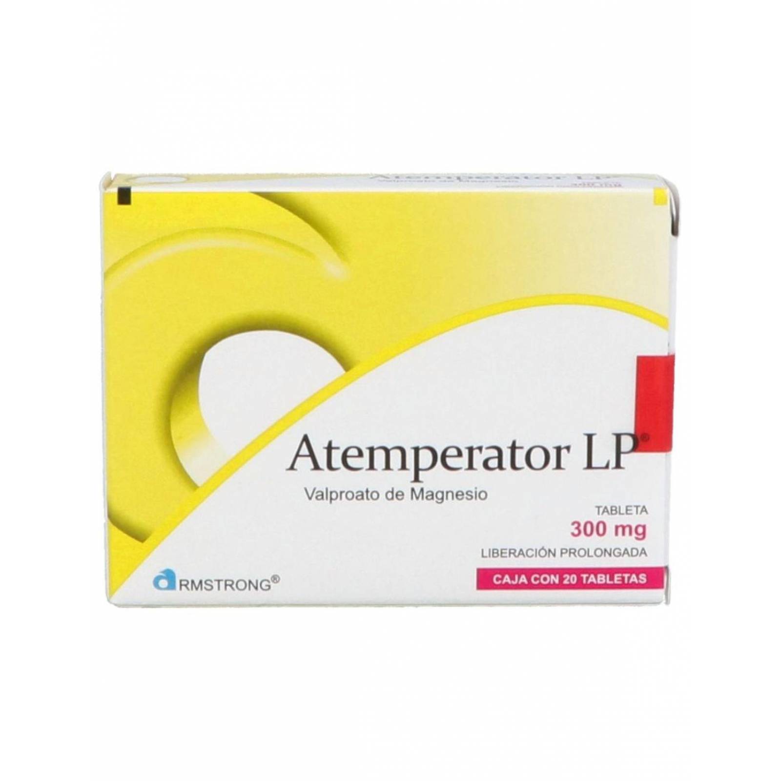 Atemperator LP 300 mg Caja Con 20 Tabletas 