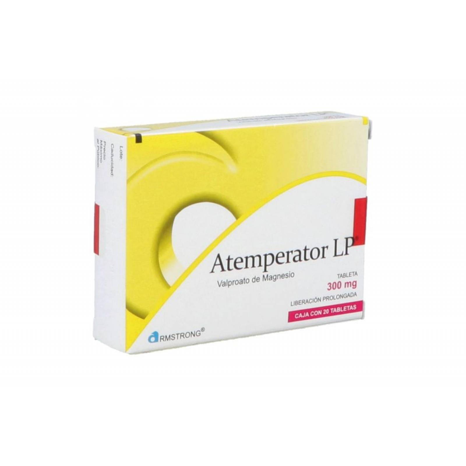 Atemperator LP 300 mg Caja Con 20 Tabletas 