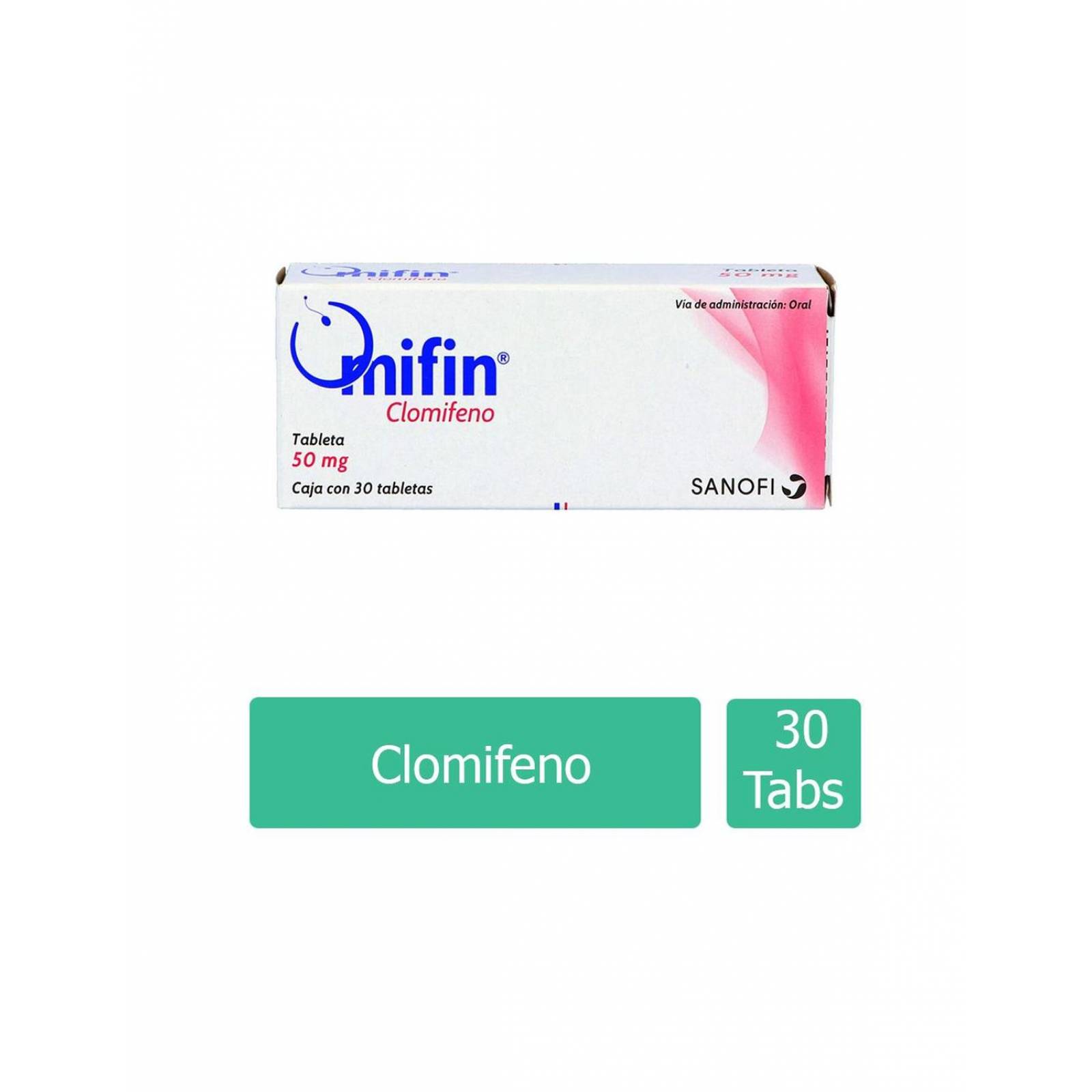 Omifin 50mg Caja Con 30 Tabletas 