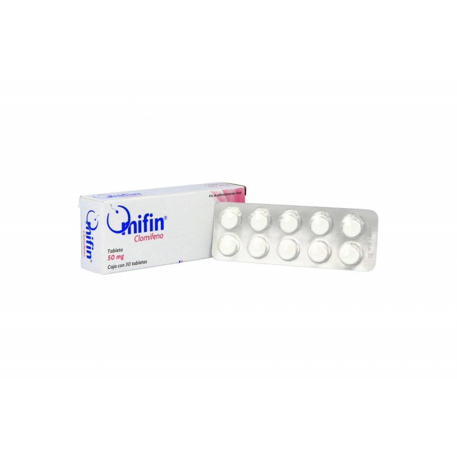 Omifin 50mg Caja Con 30 Tabletas 