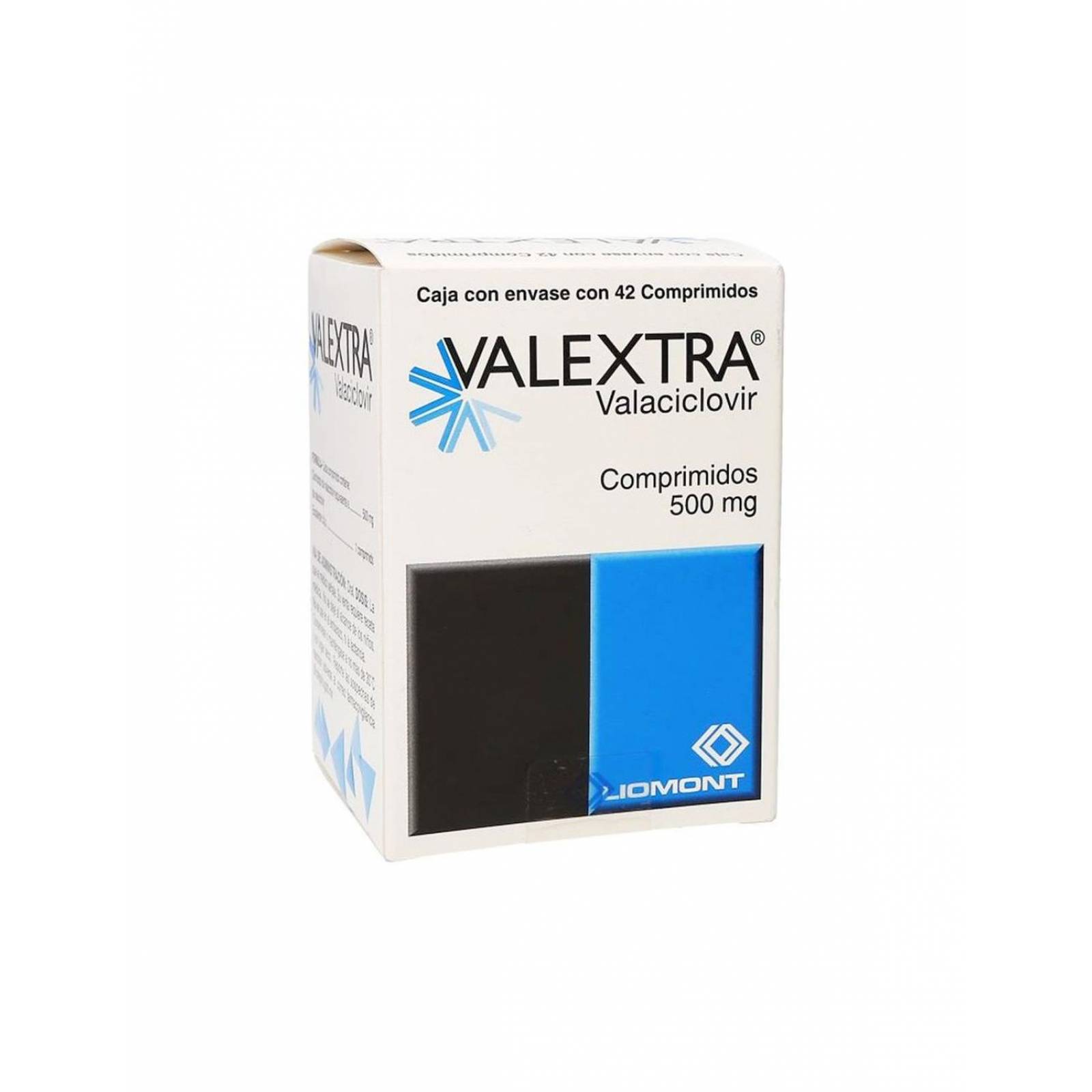 Valextra 500 mg Caja Con 42 Comprimidos 