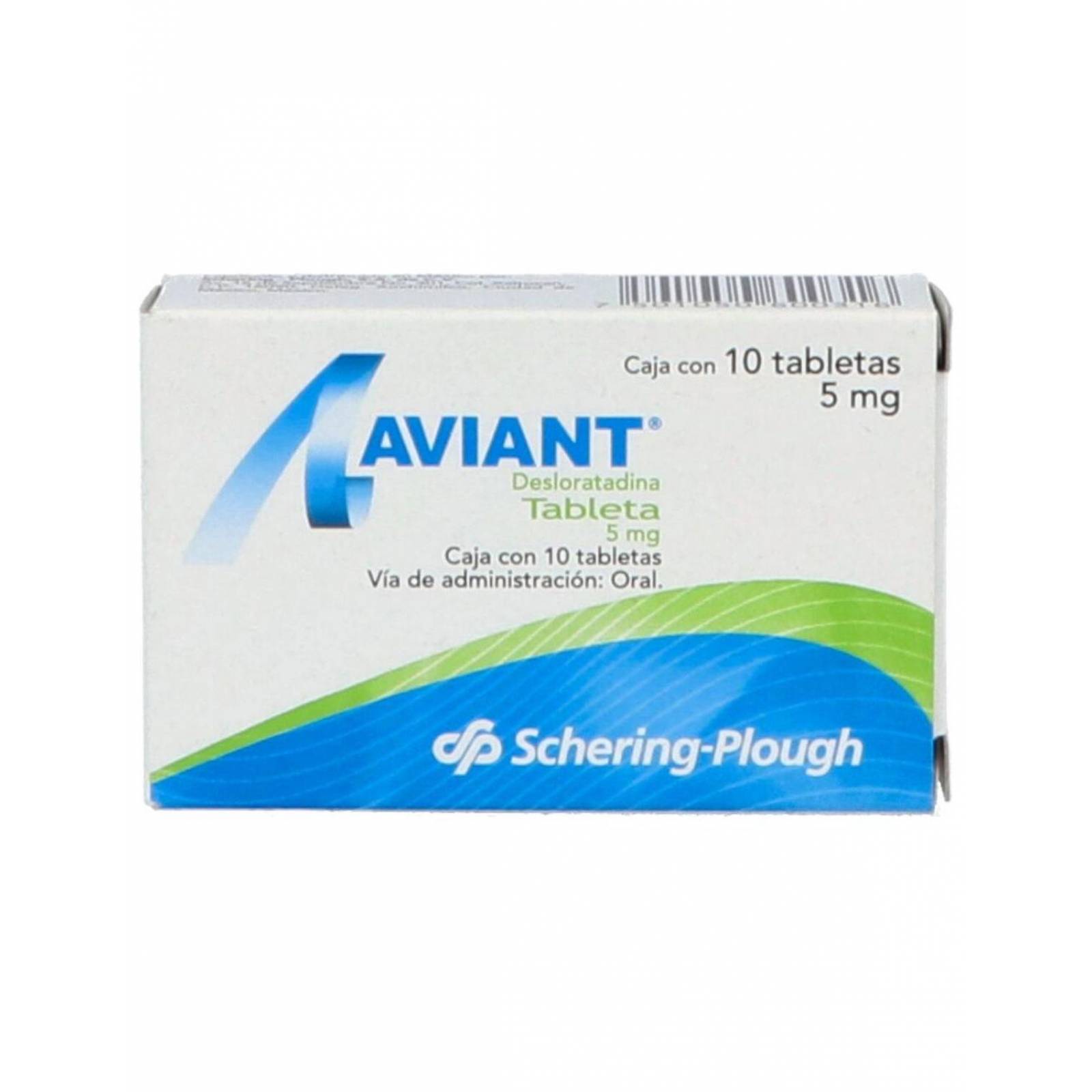 Aviant 5 mg Caja Con 10 Tabletas 
