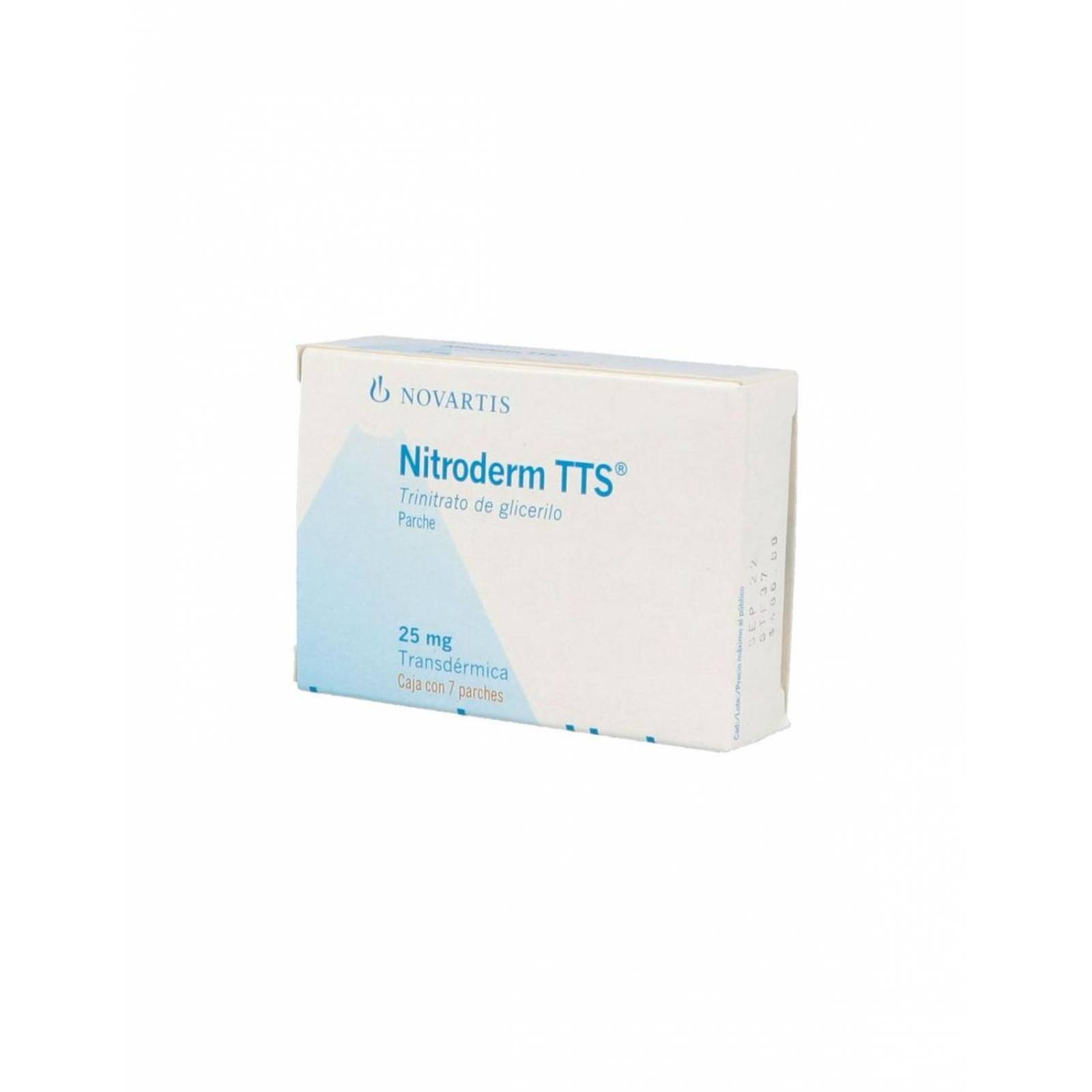 Nitroderm TTS 25 mg/Día Caja Con 7 Parches 