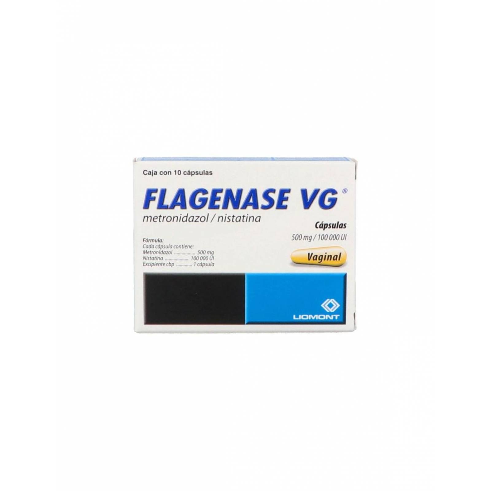 Flagenase VG Caja Con 10 Cápsulas 