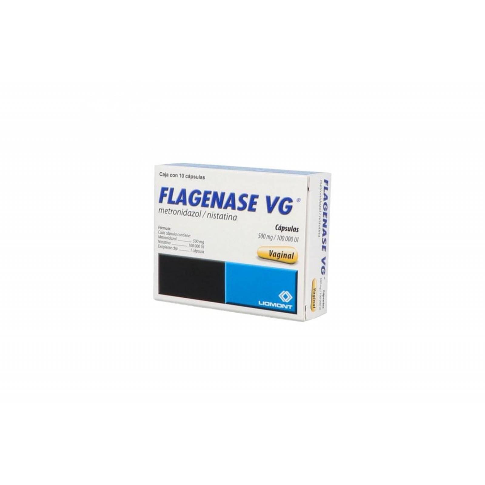 Flagenase VG Caja Con 10 Cápsulas 