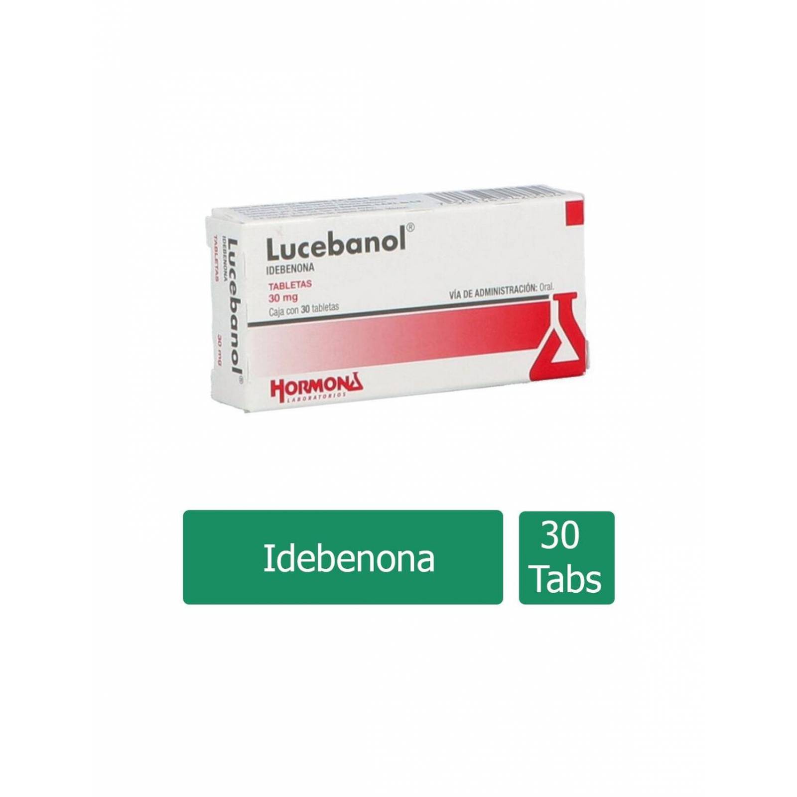 Lucebanol 30 mg Caja Con 30 Tabletas 