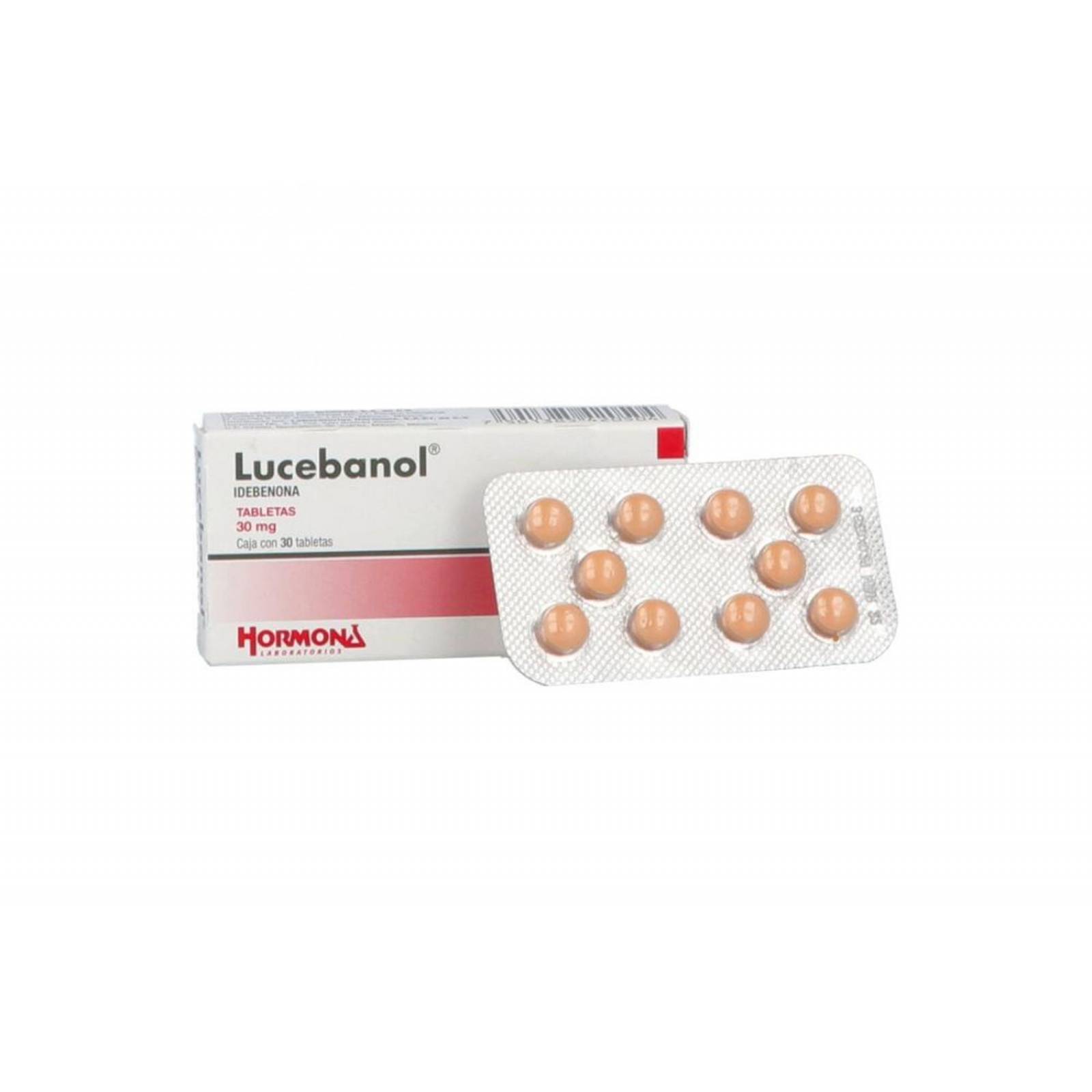 Lucebanol 30 mg Caja Con 30 Tabletas 