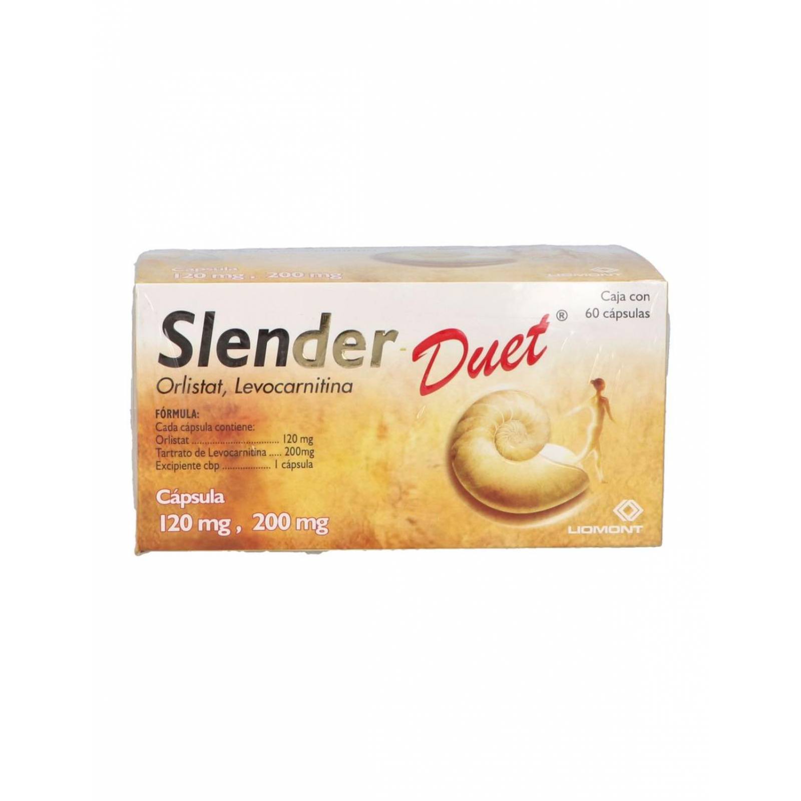 Slender-Duet 120/200 mg Caja con 60 Cápsulas 
