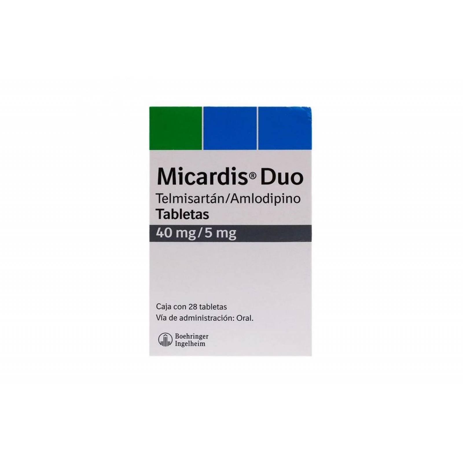 Micardis Duo 40 mg/5 mg Caja Con 28 Tabletas 