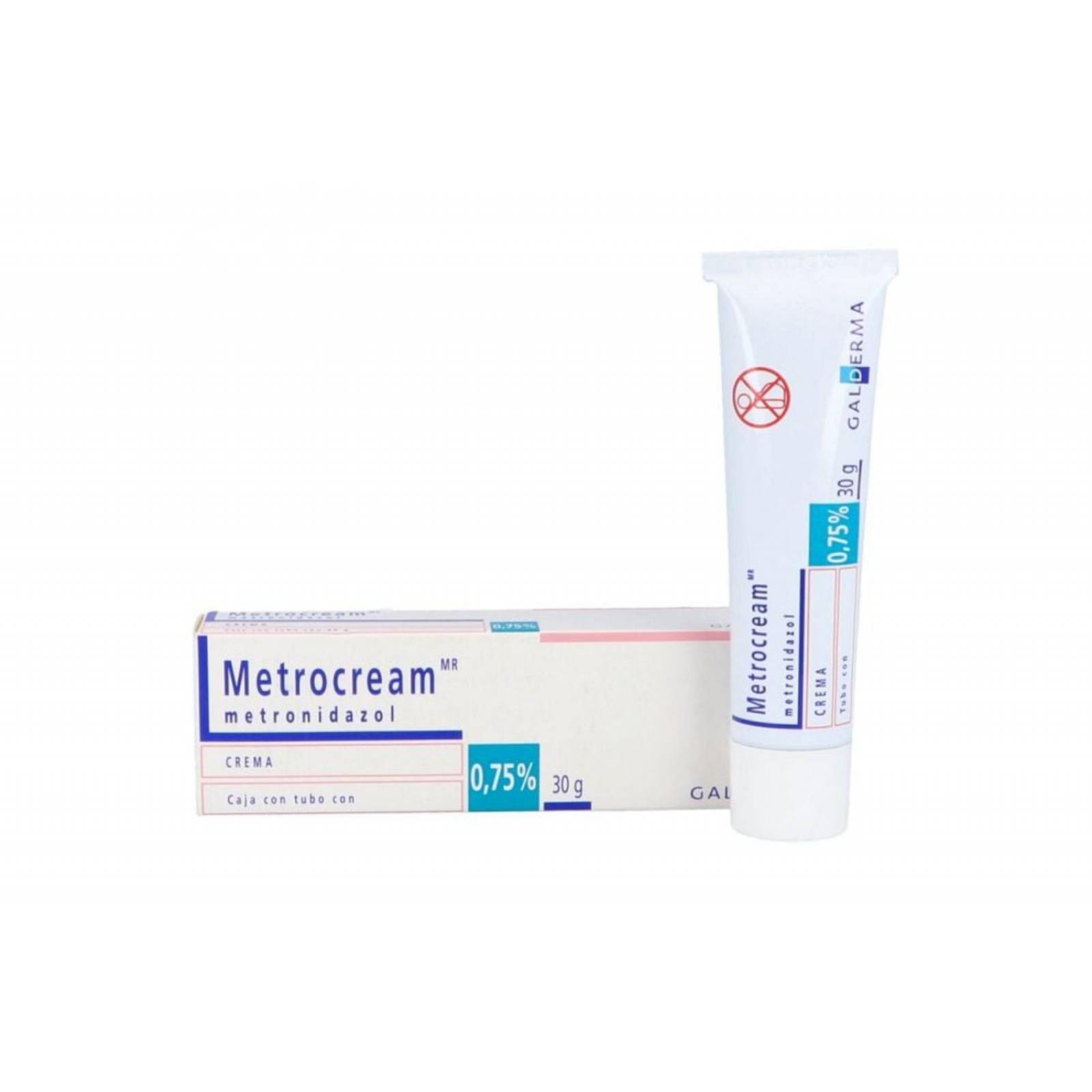 Metrocream 0.75 % Caja Con Tubo Con 30 g Crema 