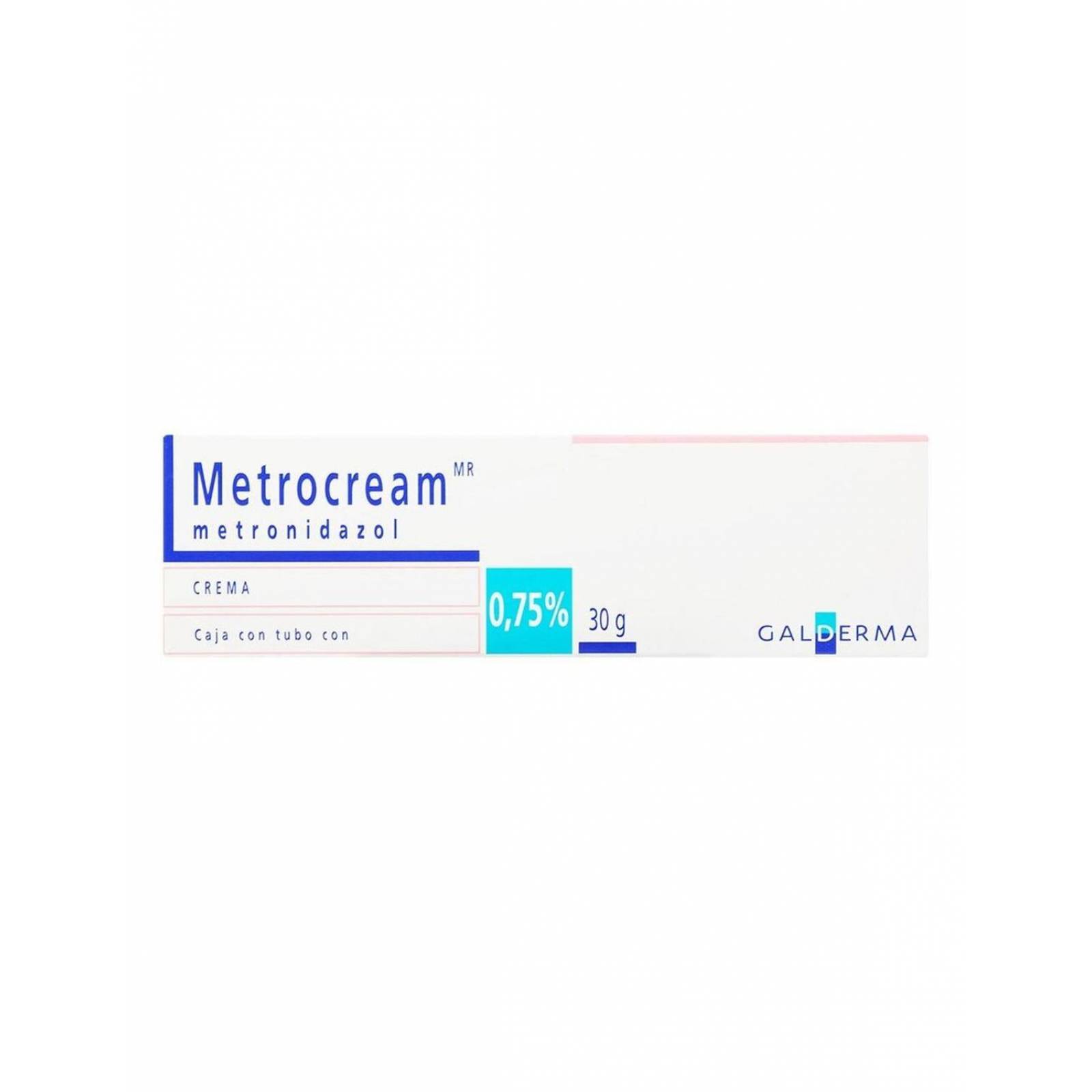 Metrocream 0.75 % Caja Con Tubo Con 30 g Crema 