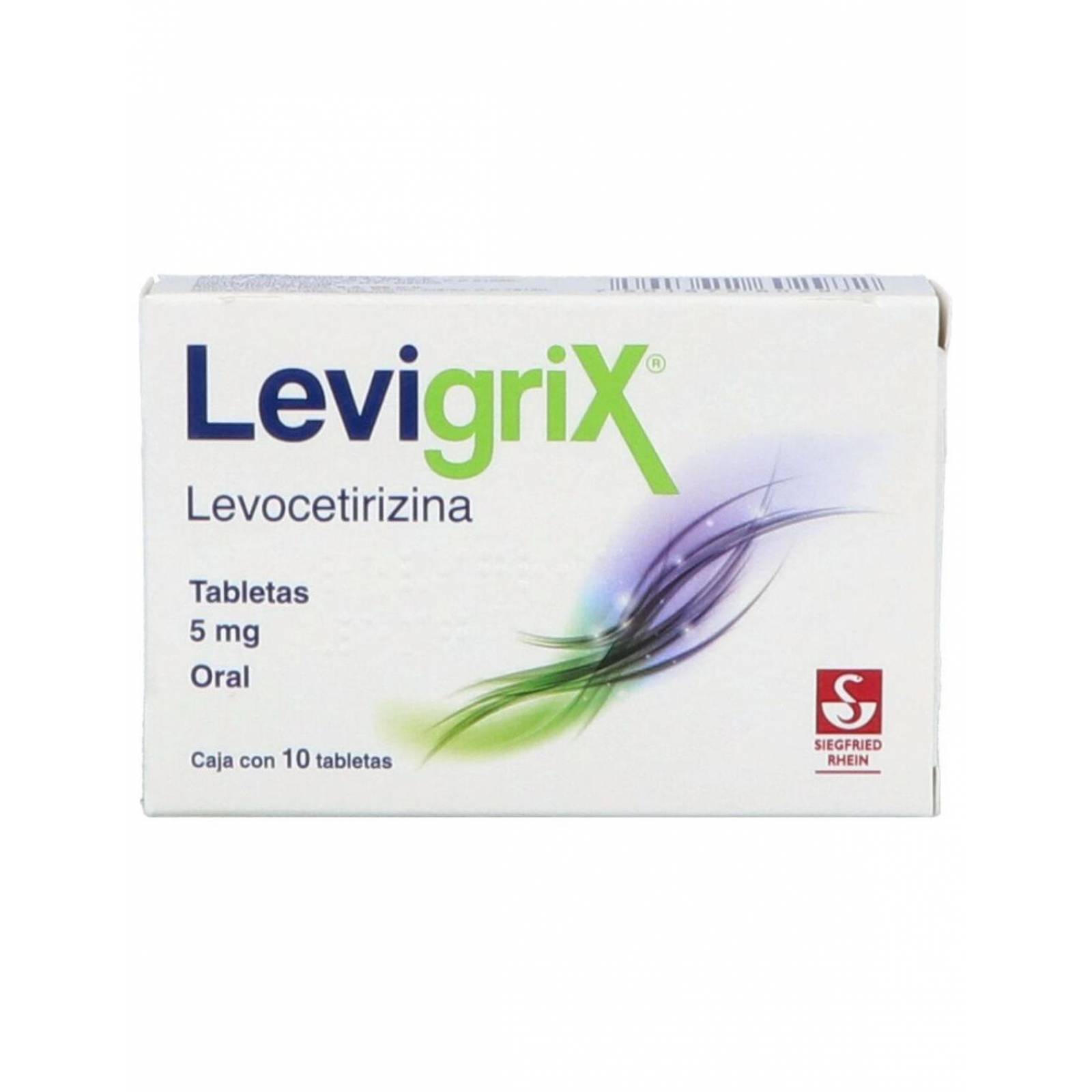 Levigrix 5 mg Caja Con 10 Tabletas 