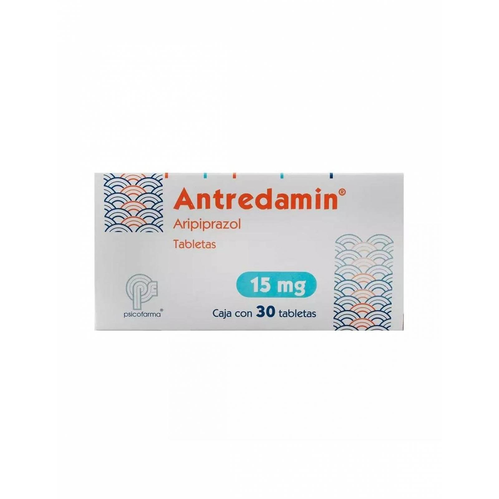 Antredamin 15 mg Caja Con 30 Tabletas 