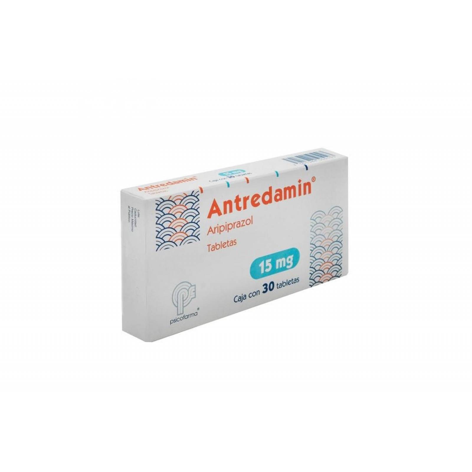 Antredamin 15 mg Caja Con 30 Tabletas 