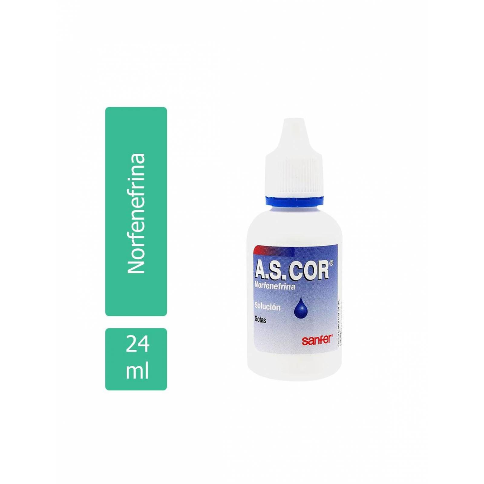 A.S. Cor Solución Frasco Gotero Con 24 mL 