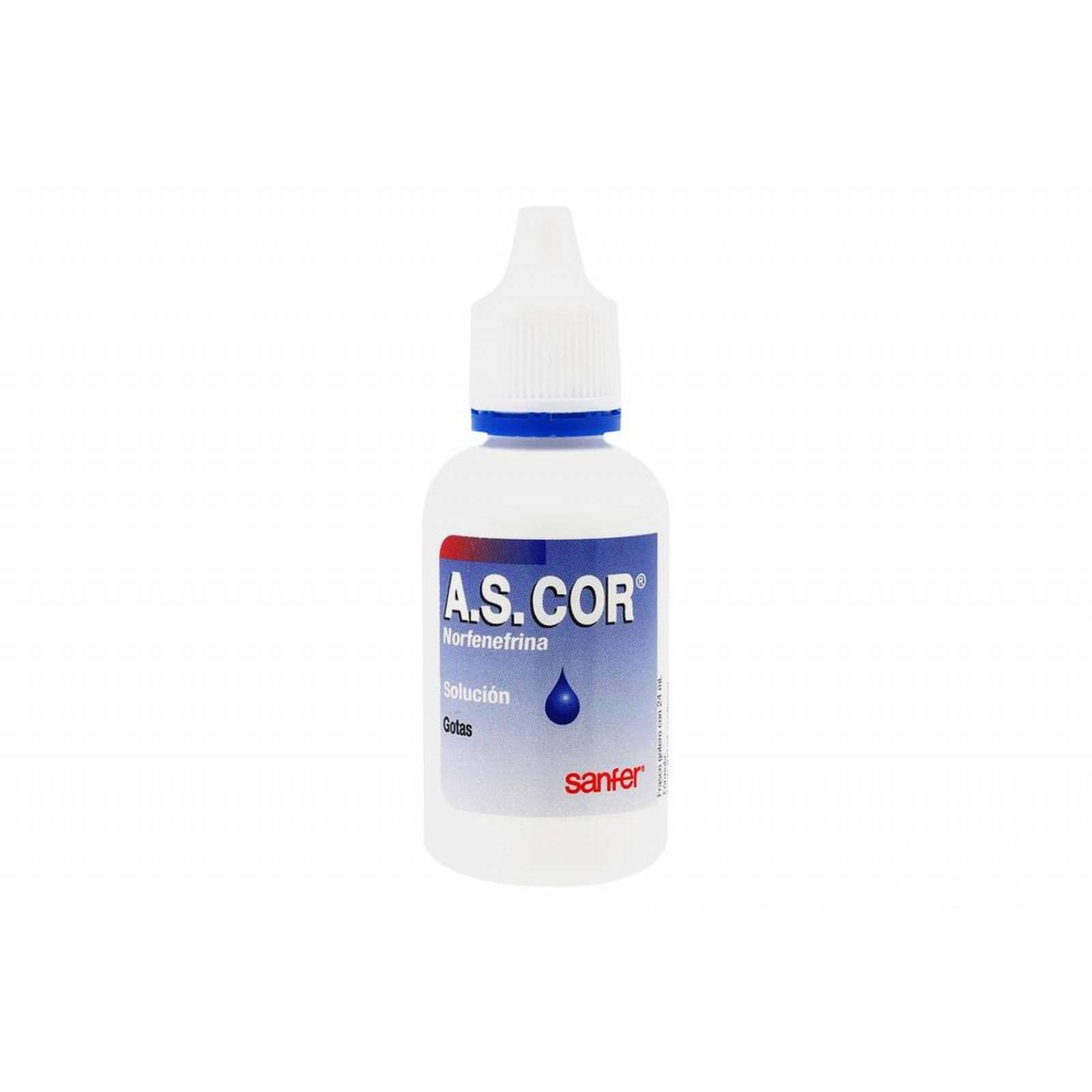 A.S. Cor Solución Frasco Gotero Con 24 mL 
