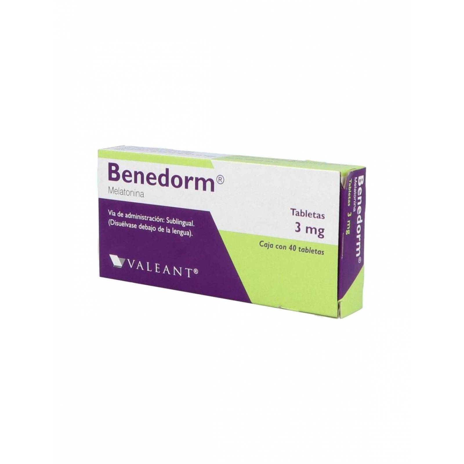 Benedorm 3 mg Caja Con 40 Tabletas 