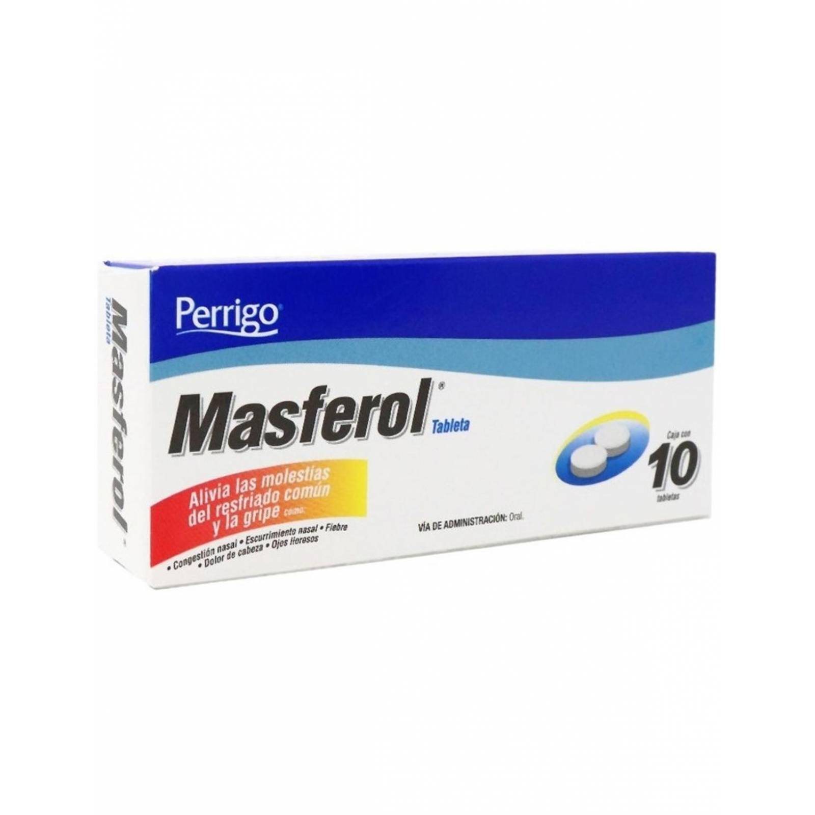 Masferol Caja Con 10 Tabletas 