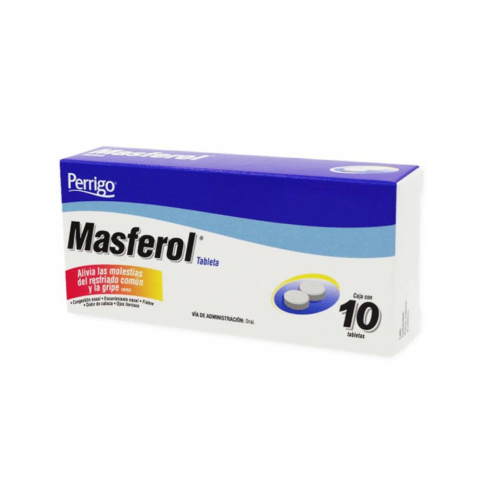 Masferol Caja Con 10 Tabletas 