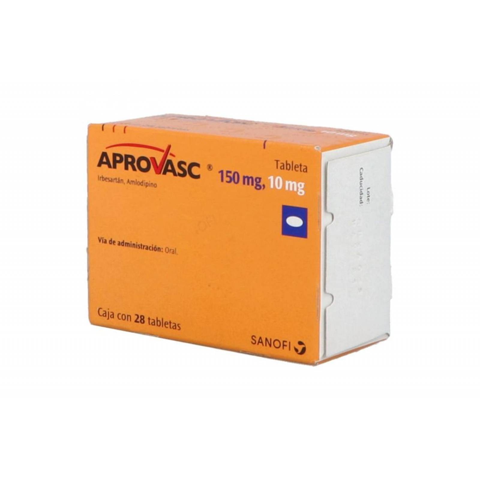 Aprovasc 150 mg / 10 mg Caja con 28 Tabletas 