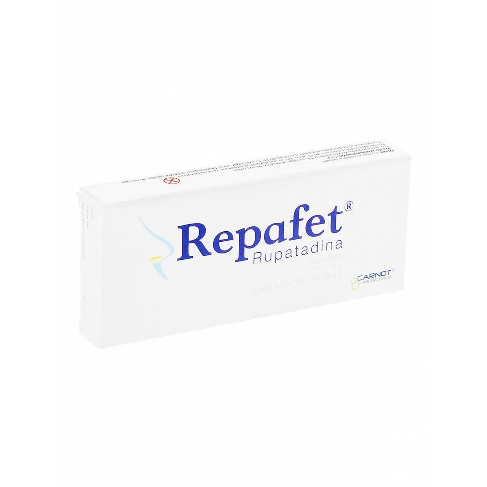 Repafet 10 mg Caja Con 10 Tabletas 