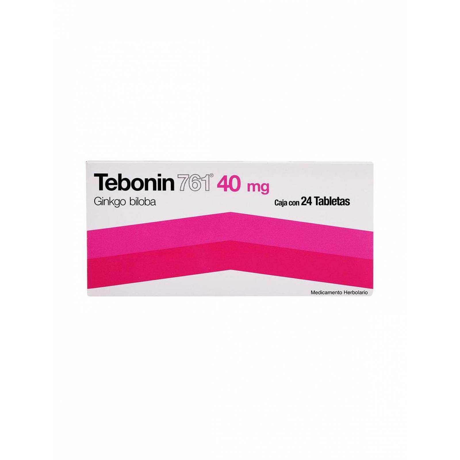 Tebonin 761 40 mg Caja Con 24 Tabletas 