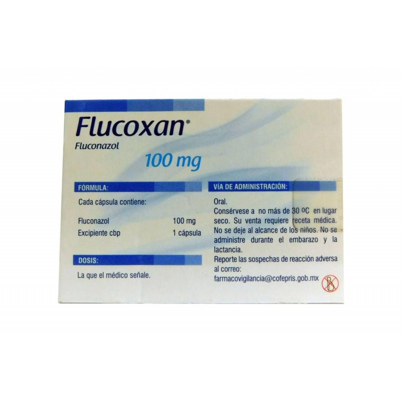 Flucoxan 100 mg Caja Con 10 Cápsulas 