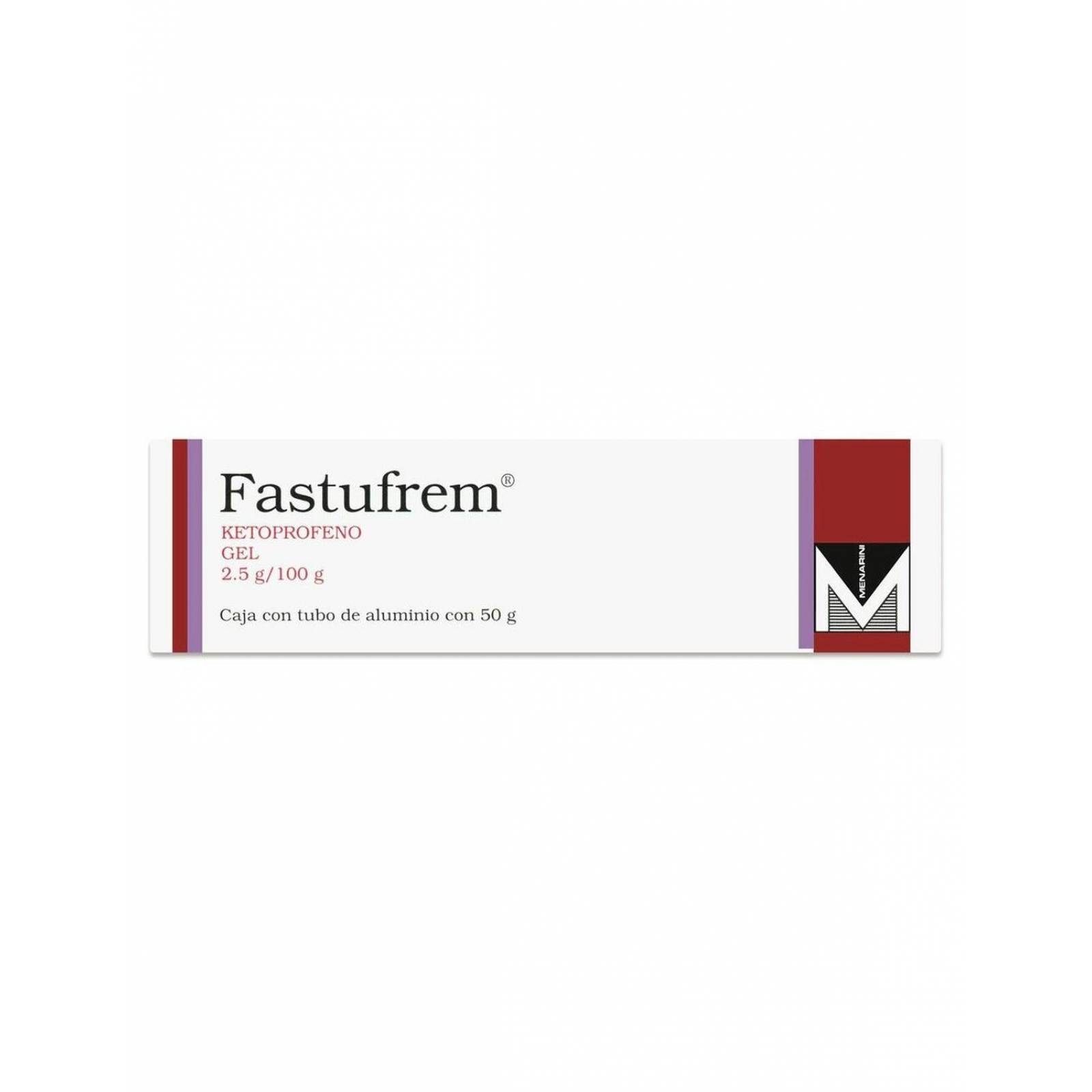 Fastufrem Gel 2.5 g/100 g Caja Con Tubo Con 50 g 