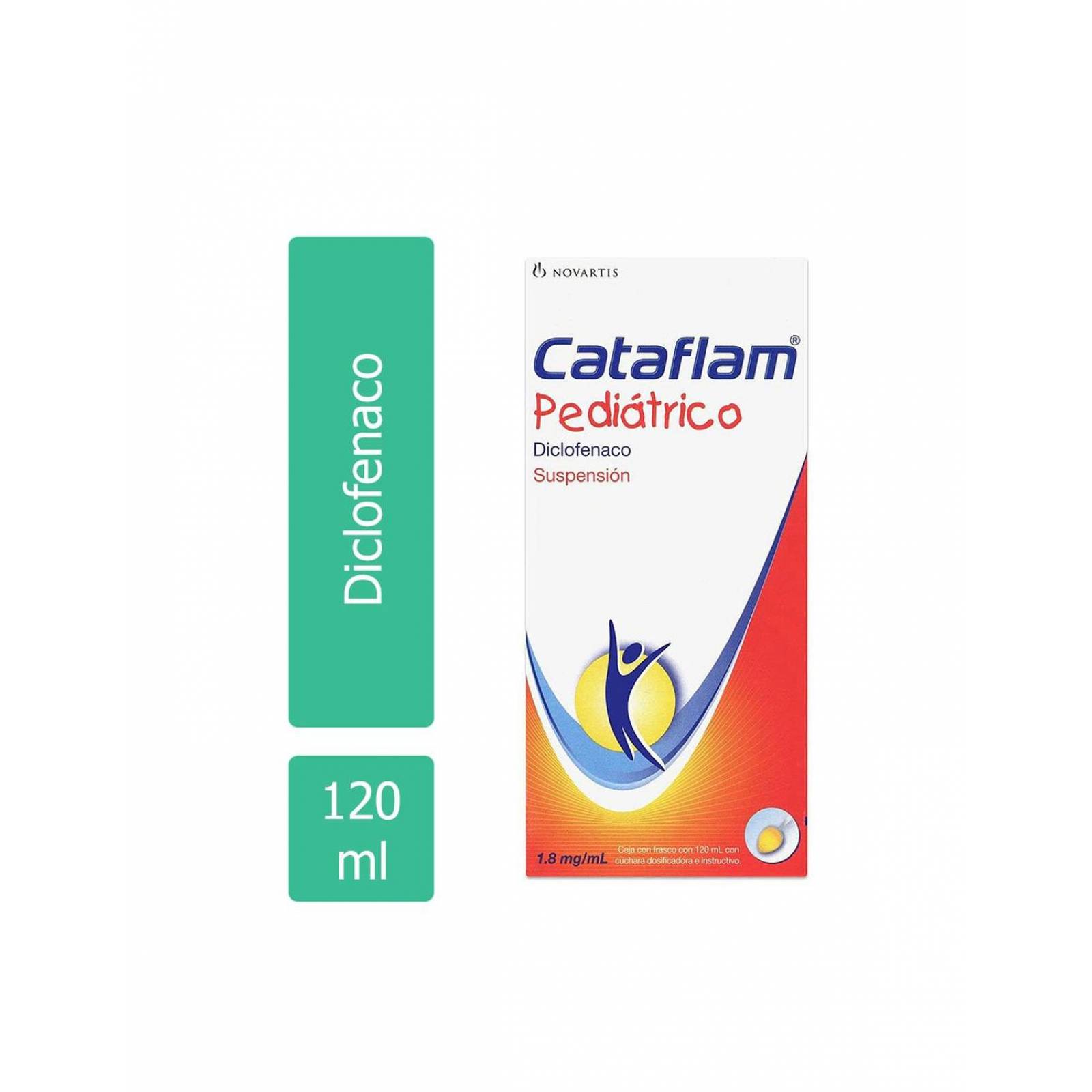 Cataflam Pediatrico 180 mg Suspensión con 120 mL 