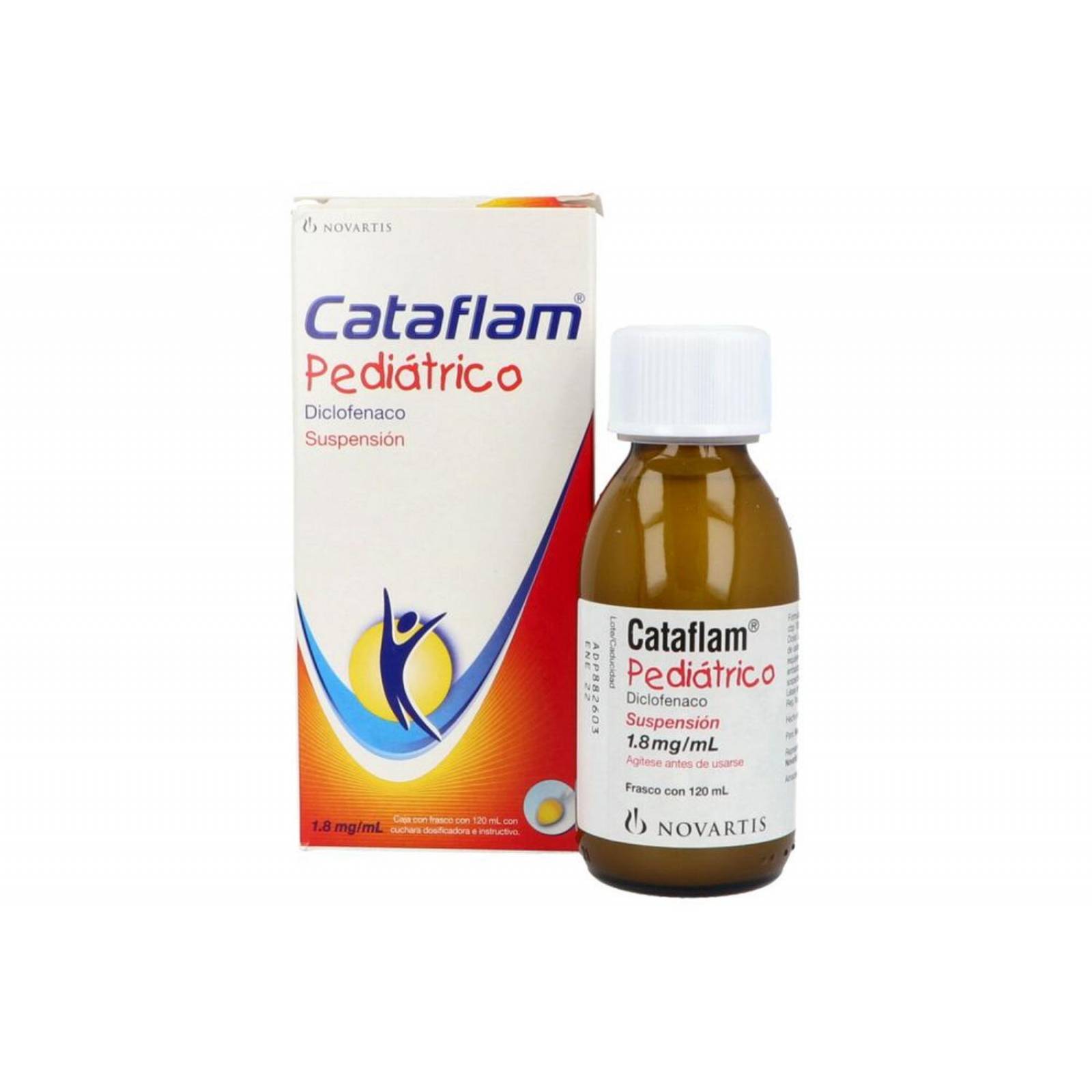 Cataflam Pediatrico 180 mg Suspensión con 120 mL 